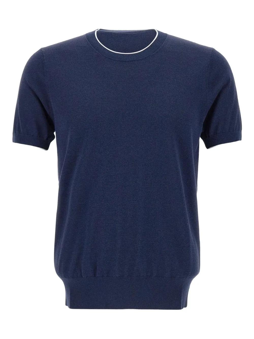 Kangra<BR/>T-shirt in maglia BLU 3014/21 38 KANGRA 