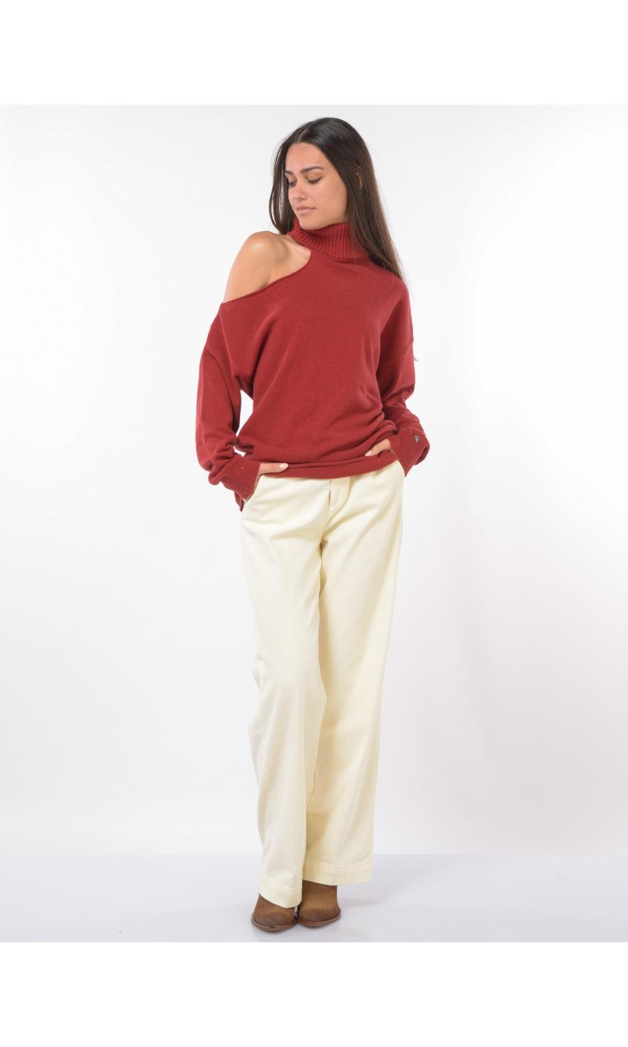 PANTALONE LAIS IN BULL BEIGE RND041P4030112 C0005 ROY ROGER'S 