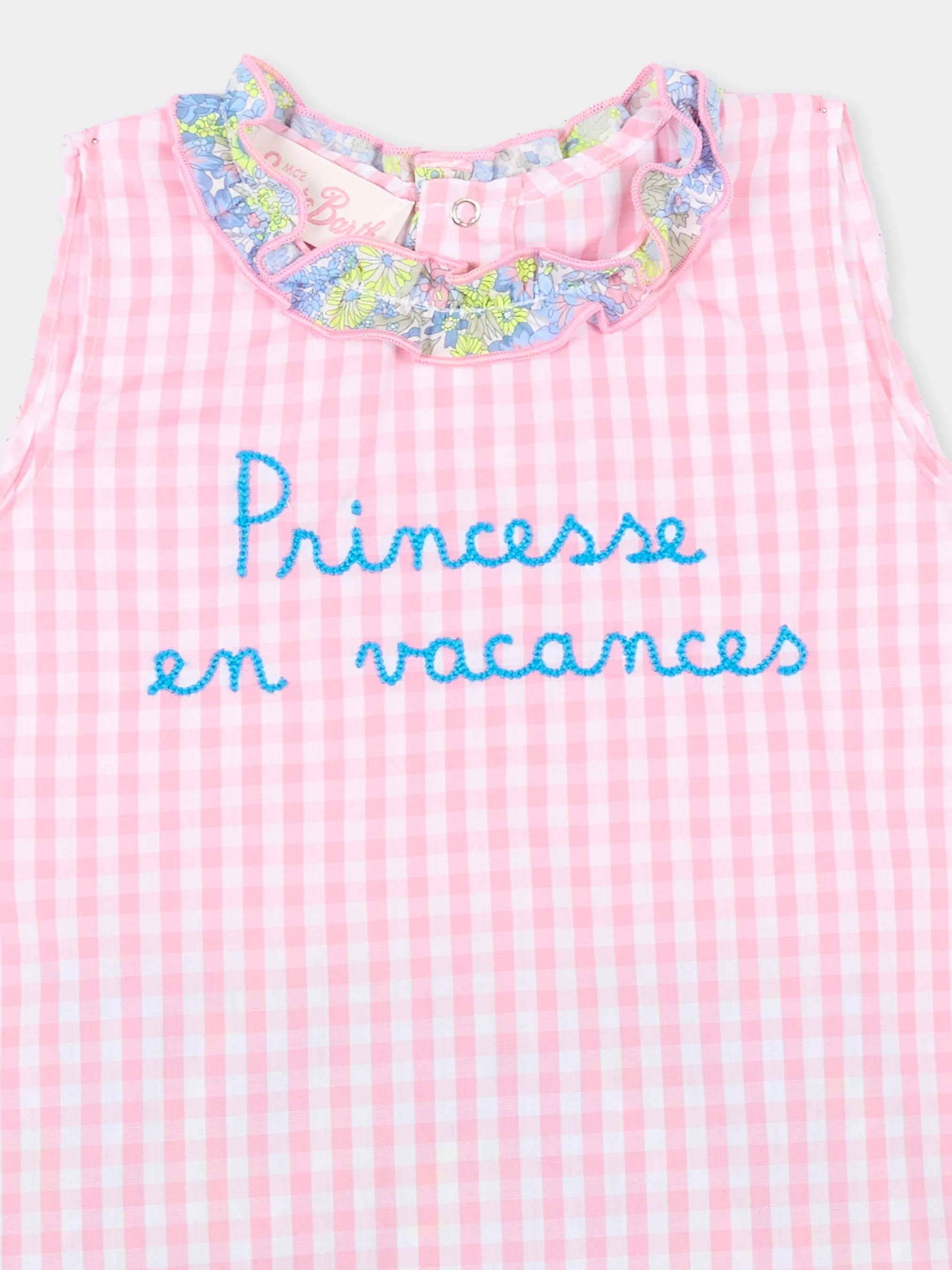 Mc2 Saint Barth<BR/>Completo rosa Abbey per neonata ABB0002 00974L MC2 SAINT BARTH 
