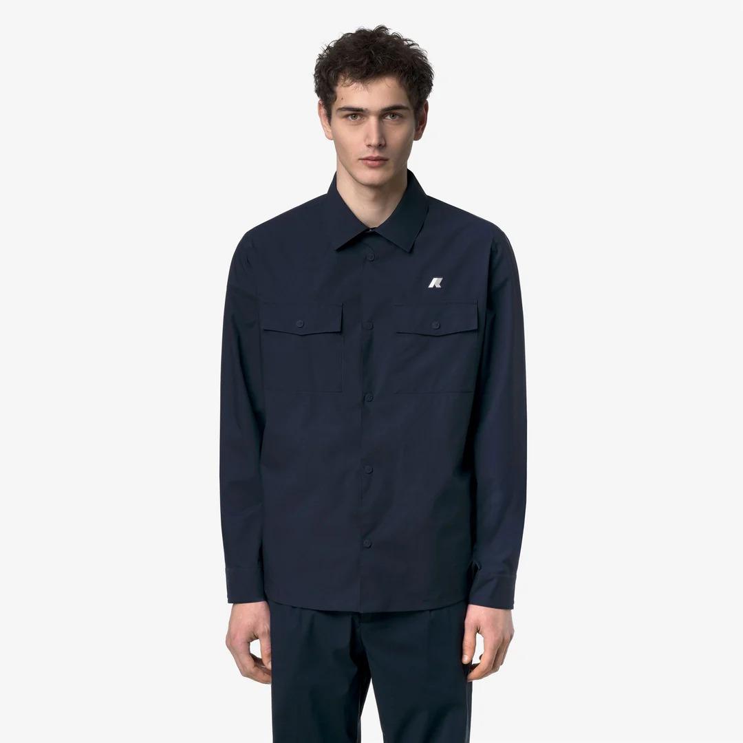 UMBERT STRETCH 2LAYERS<BR/>BLUE DEPTH K5138MW K89 K-WAY 