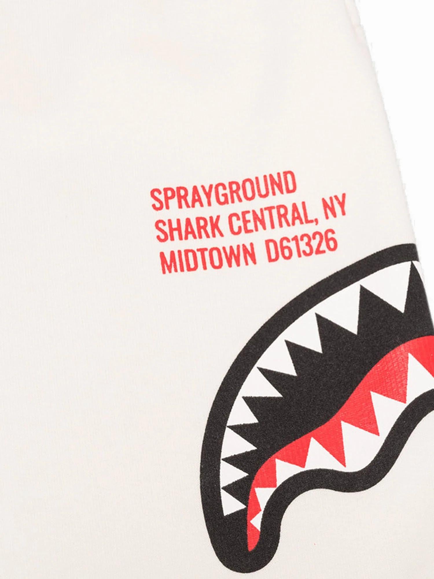 Shark basic shorts SPRAYGROUND SPY1388IVORY SPY1388E IVO SPRAYGROUND 