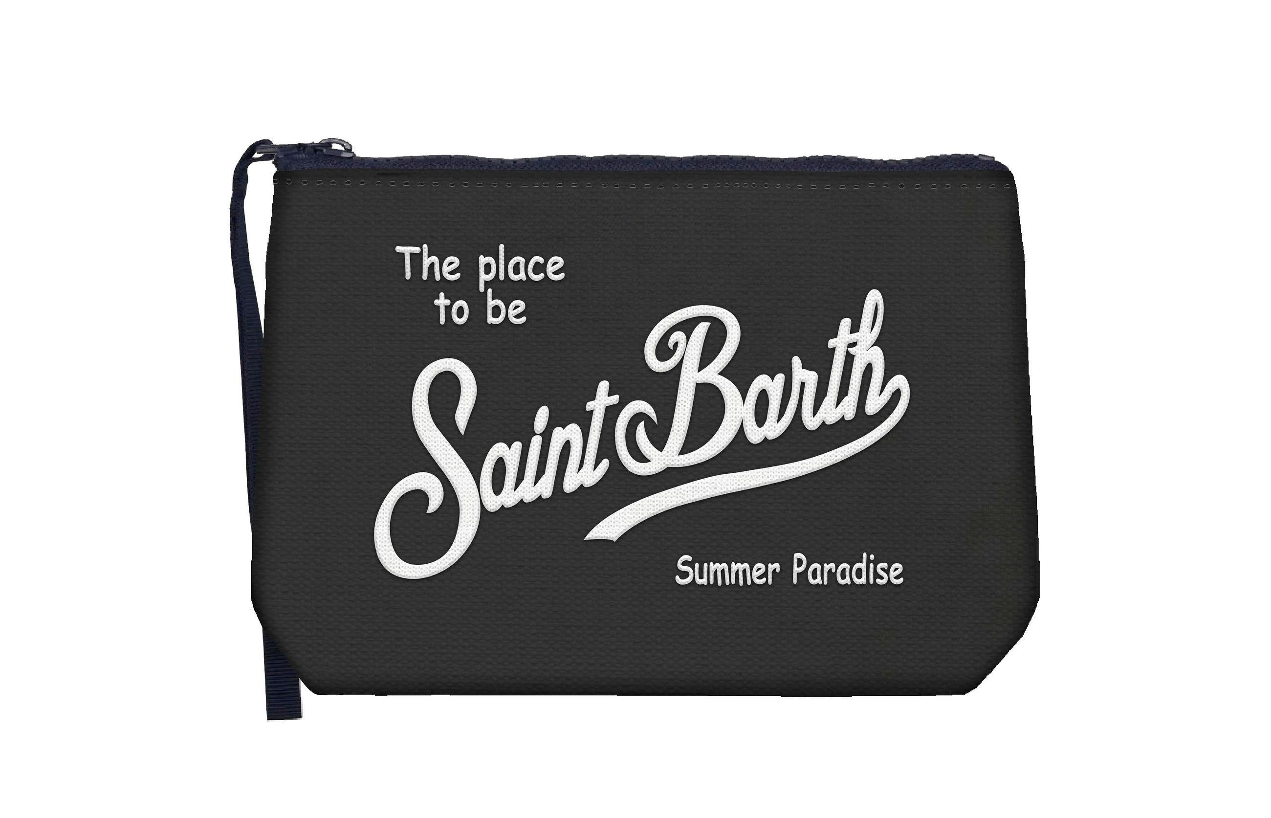 Aline Pochette in canvas NERA ALI0047 01265L MC2 SAINT BARTH 