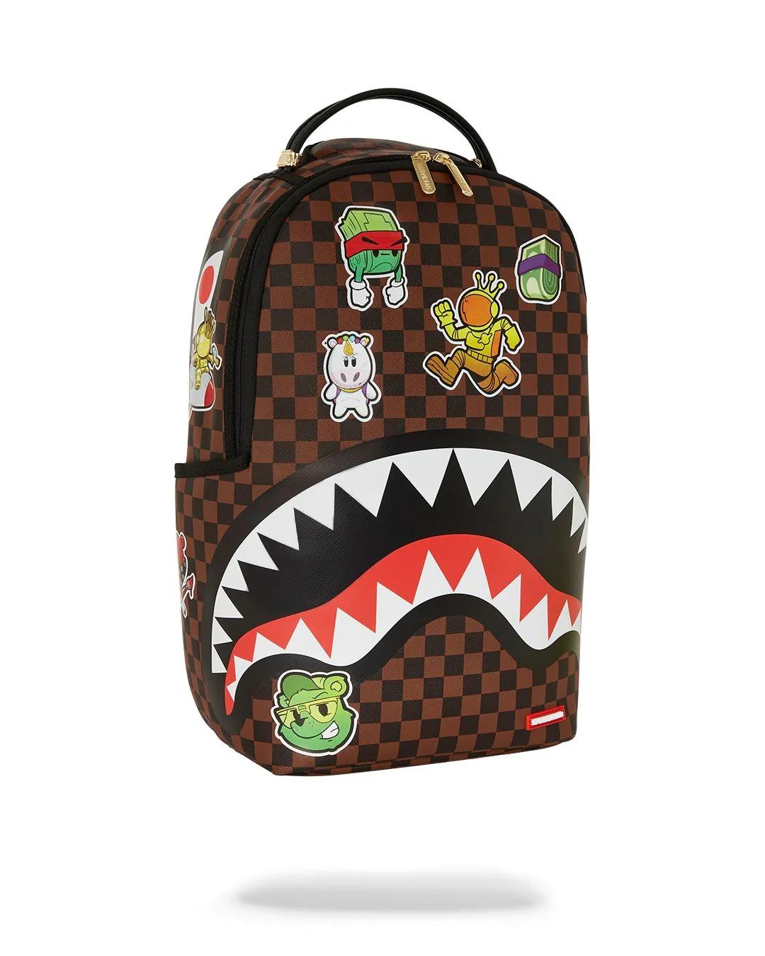 Sprayground<BR/>Zaino stickers deluxe 910B5797NSZ MULTICOLOR SPRAYGROUND 