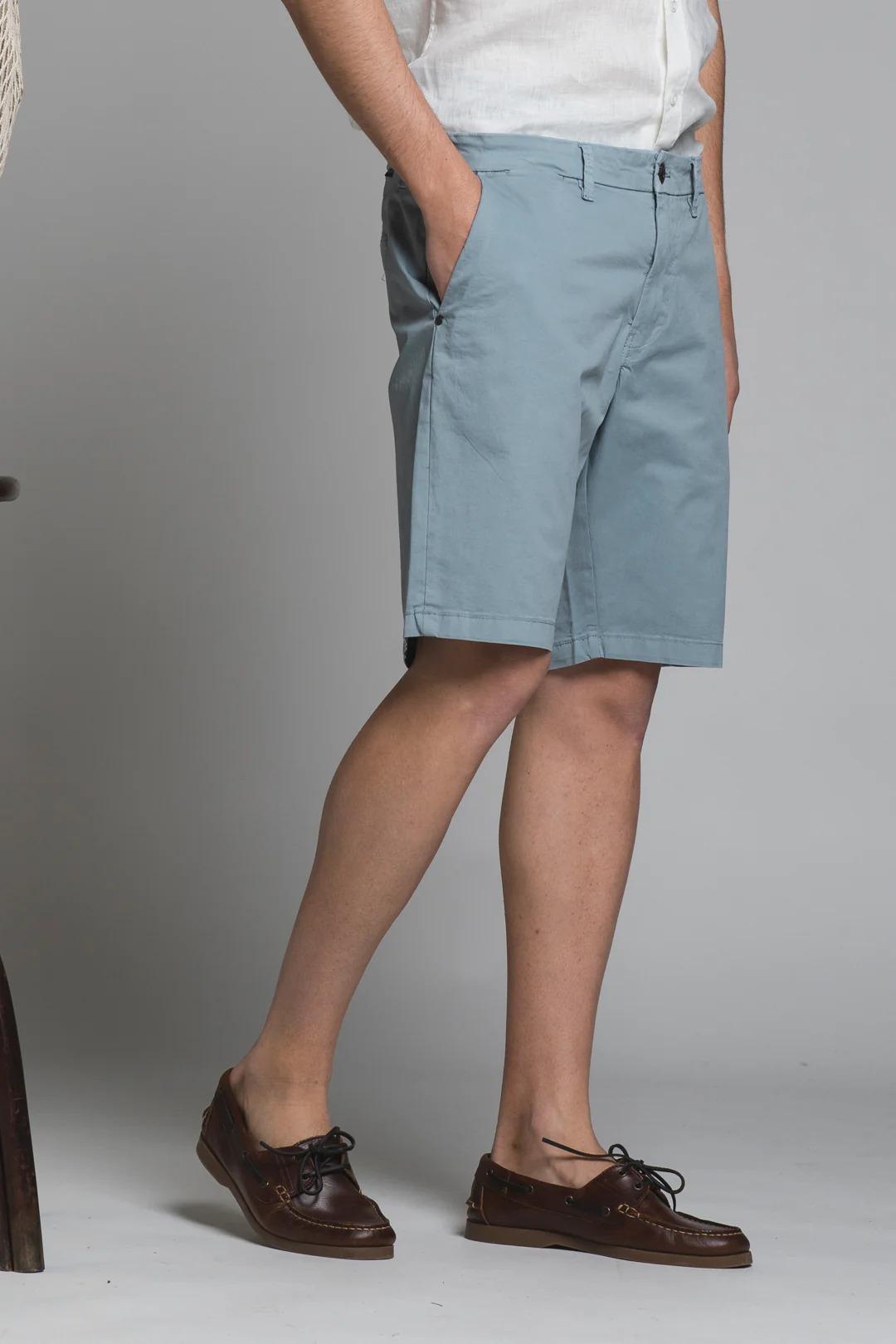 REY CHINO SHORT IN TWILL BLEACH IM26SSBM-REY-GAB 170 IMPURE 