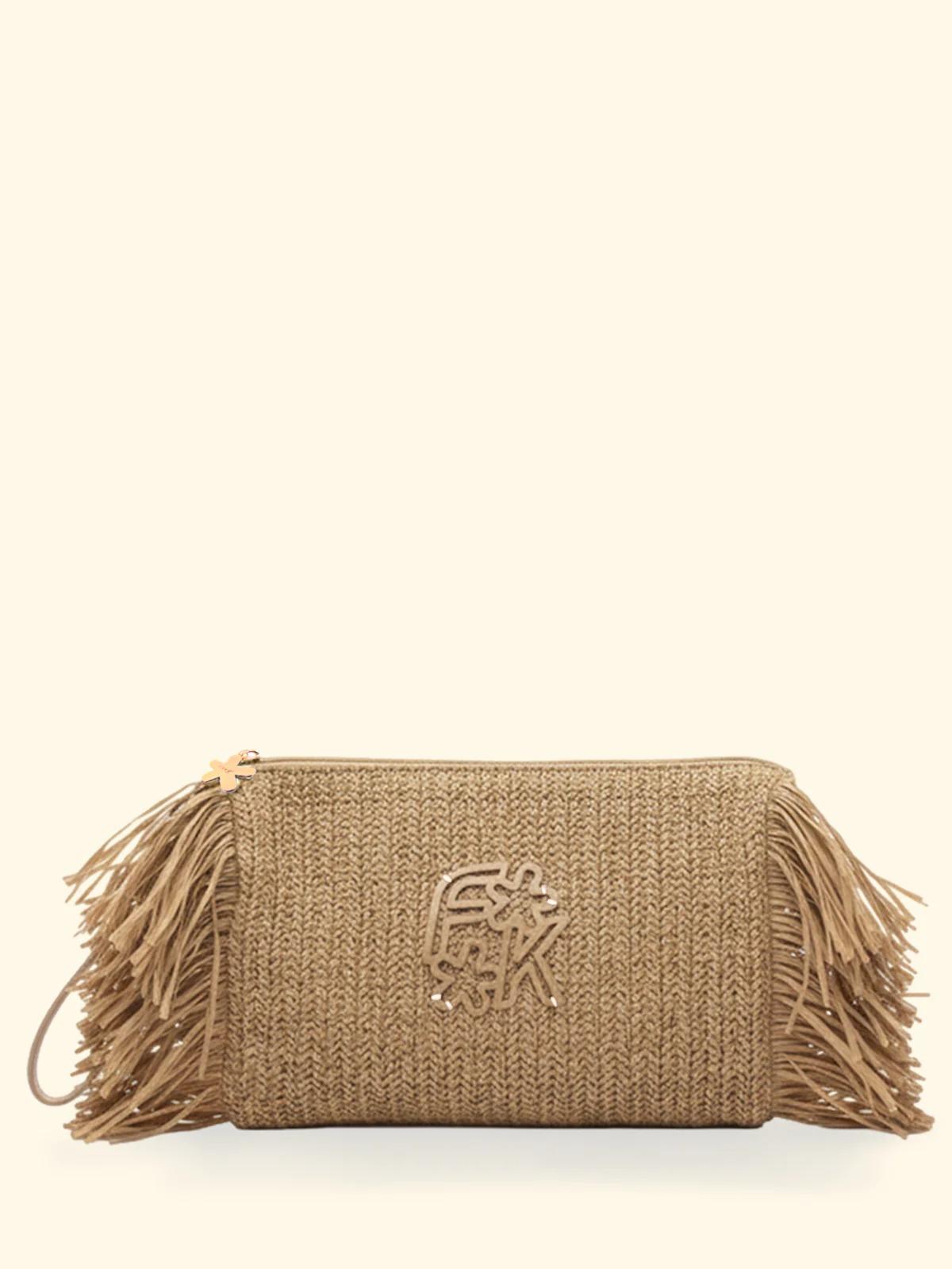 Maxi Pochette Donna F**K Beige SW0050-BG FA26-SW0050 BG F**K 