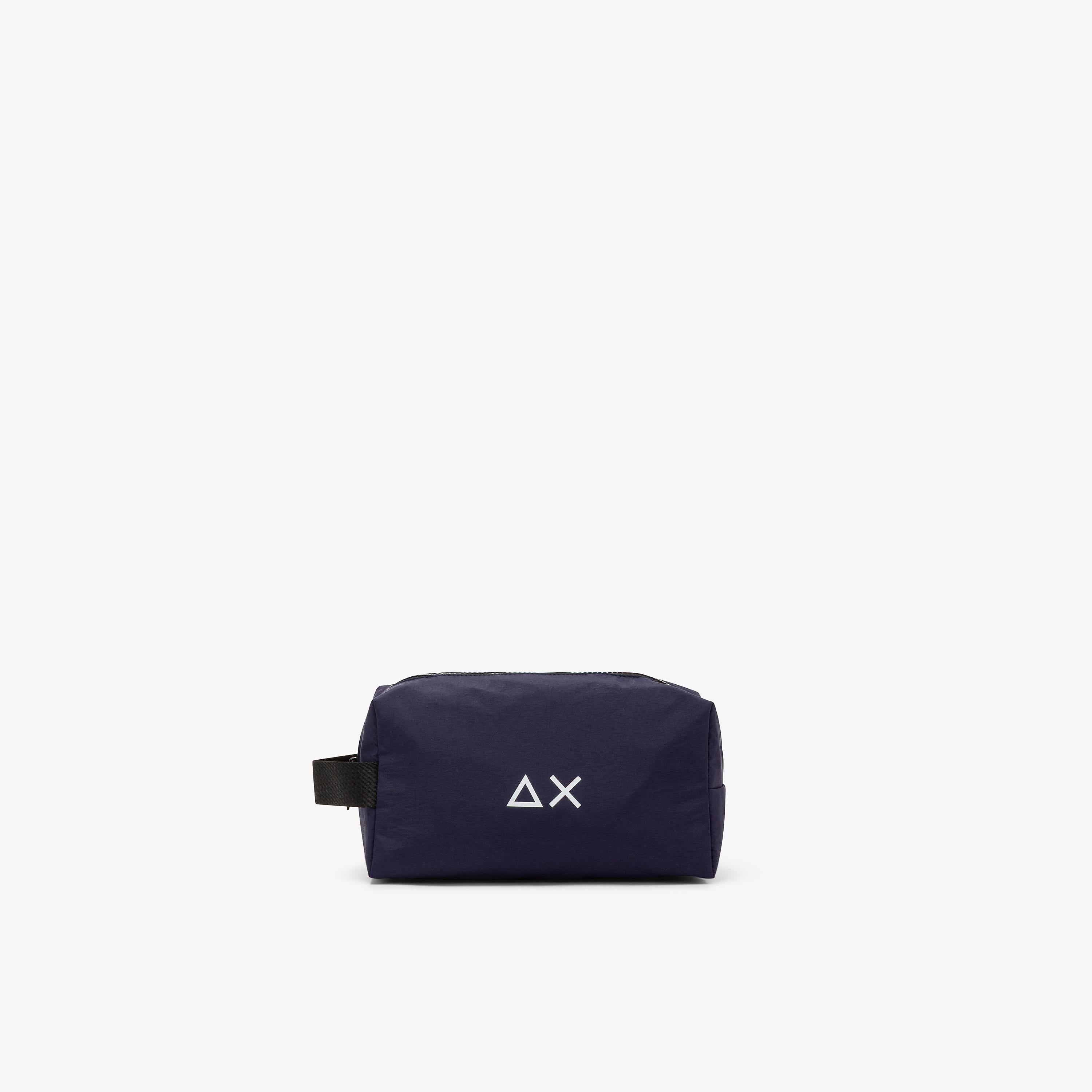 SUN68 Nylon beauty case Navy Blue W36105 07 SUN 68 
