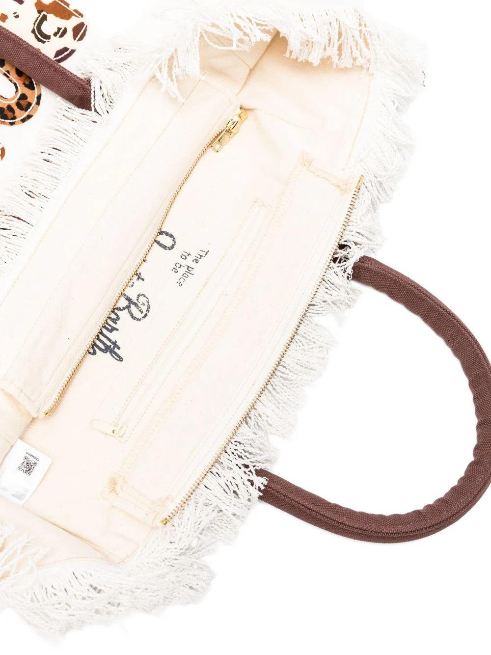 Borsa Vanity MC2 Saint Barth animalier con logo sul davanti VANI001 00326L MC2 SAINT BARTH 