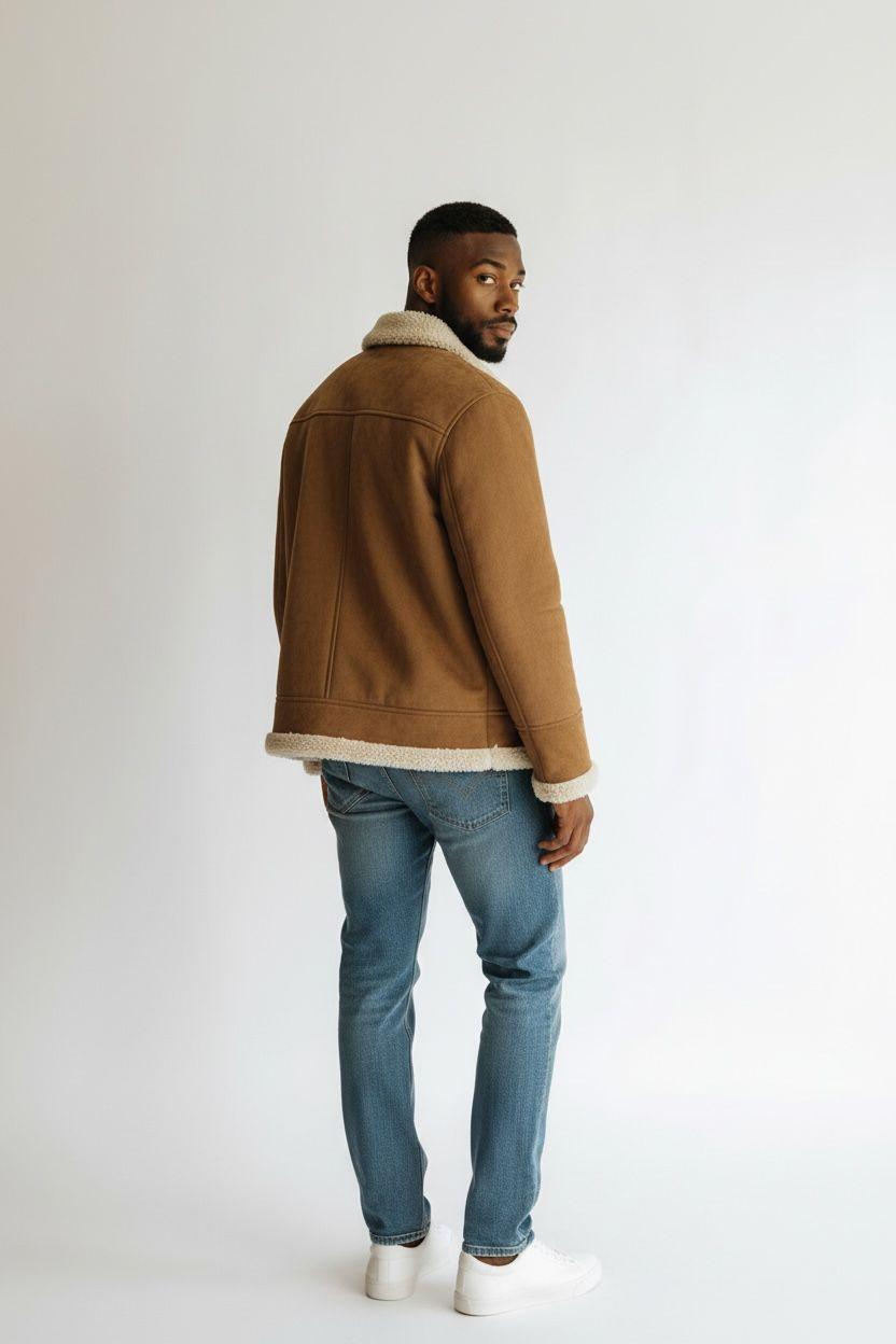 Ecomontone Saint Barth Giacca kells cammello KLS0001 00024I MC2 SAINT BARTH 