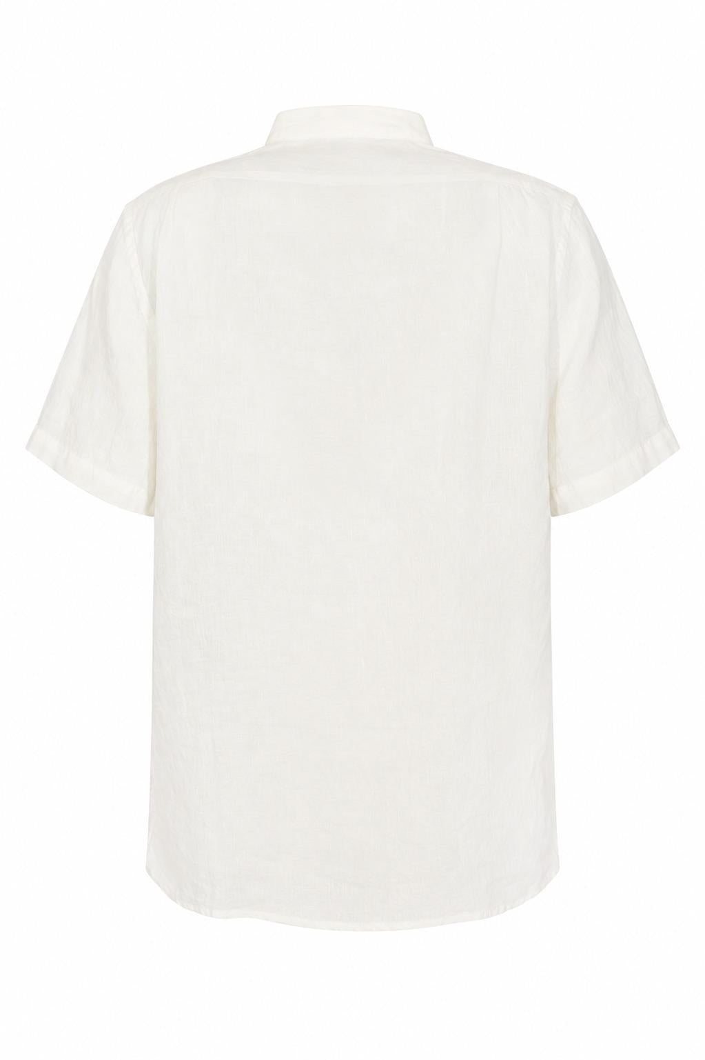 Mc2 Saint Barth Camicia Sfinos in lino Bianco SIF000201457L SIF0002 01457L MC2 SAINT BARTH 