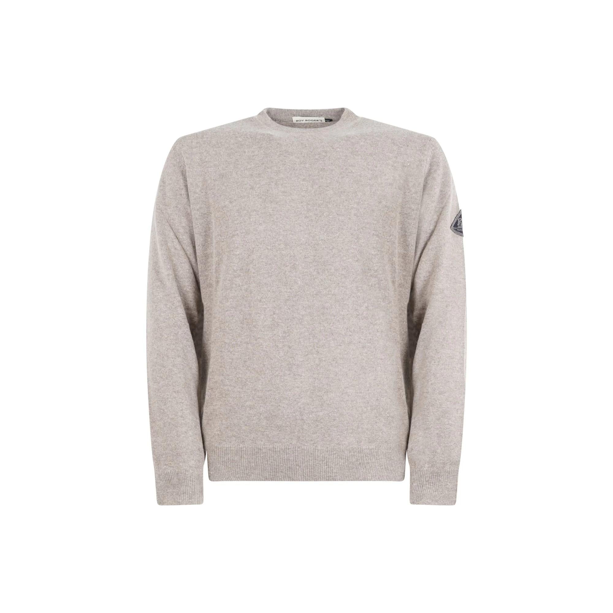 crew neck wool & ws fin.12 RRU502CC53XXXX C0005 ROY ROGER'S 