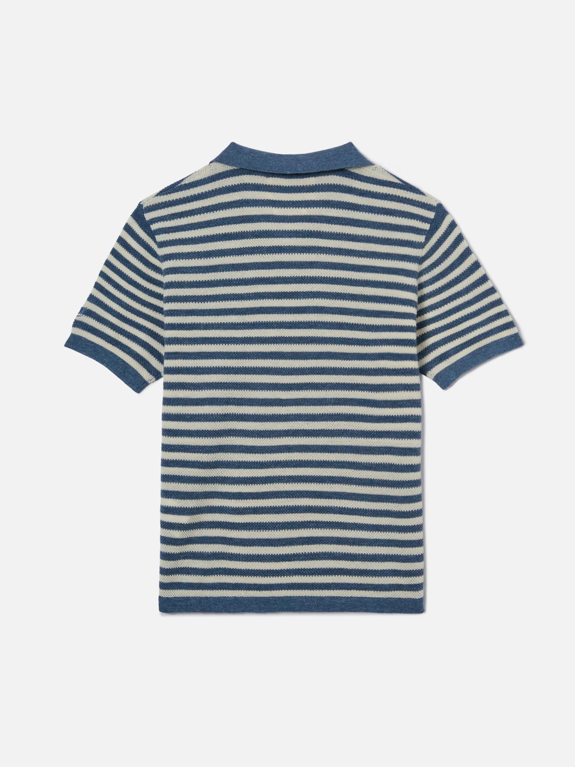 Polo Sloan Jr a righe blu SLO0023 00009L MC2 SAINT BARTH 
