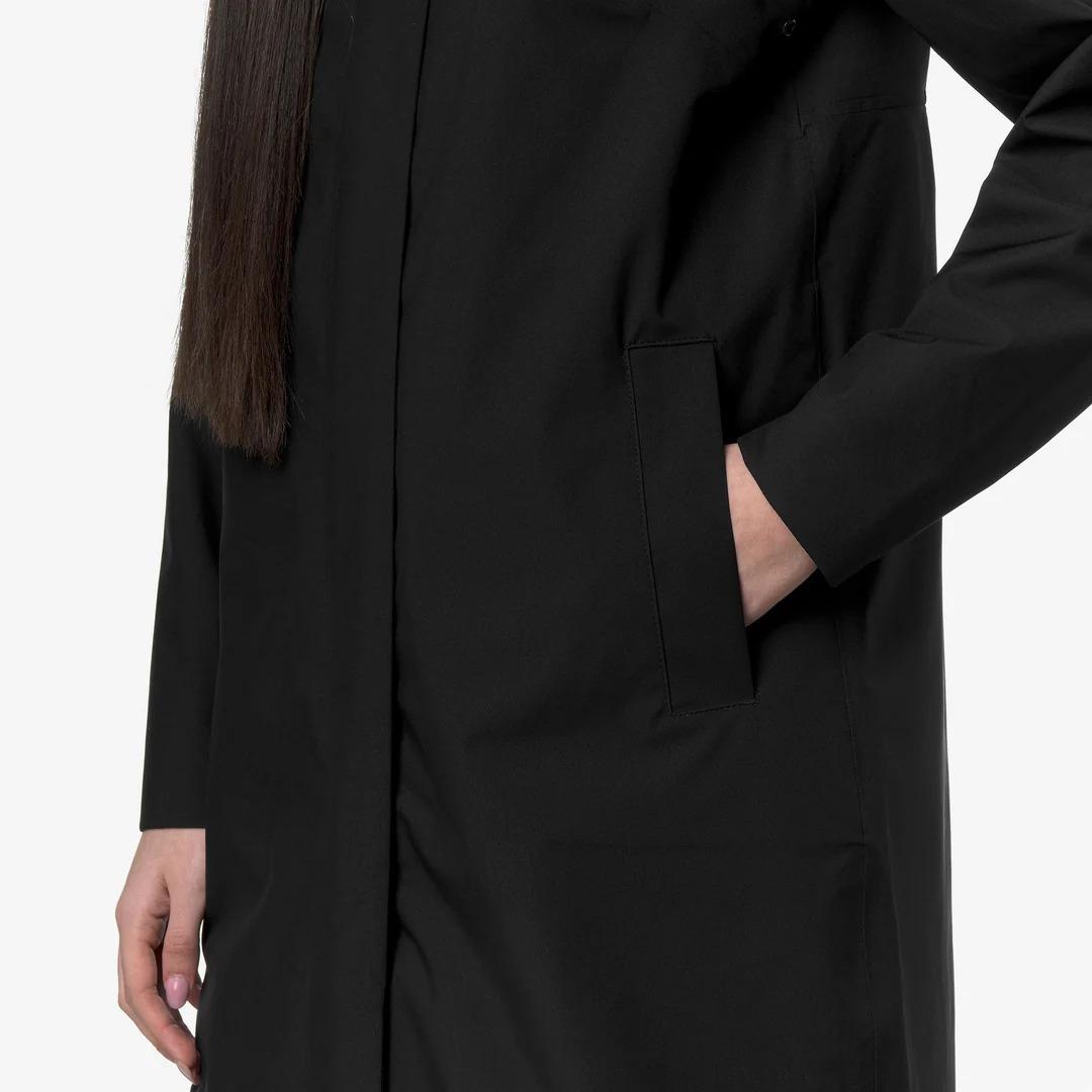 DUKESSE STRETCH 2LAYERS<BR/>BLACK PURE K31516W USY K-WAY 