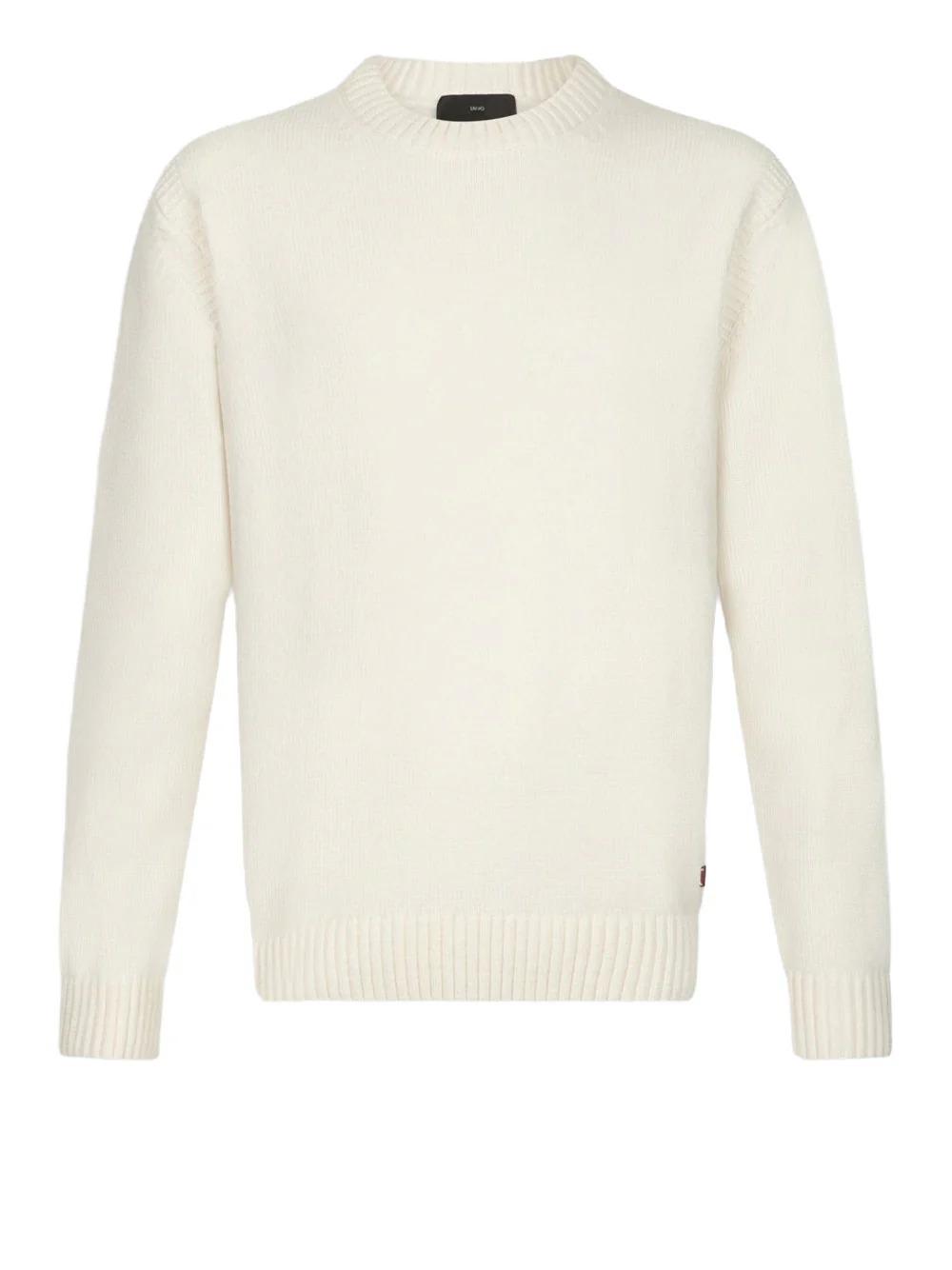 Maglione A Girocollo Uomo Liu Jo In Ciniglia Tofu QF5079MA29P 14801 LIU-JO 