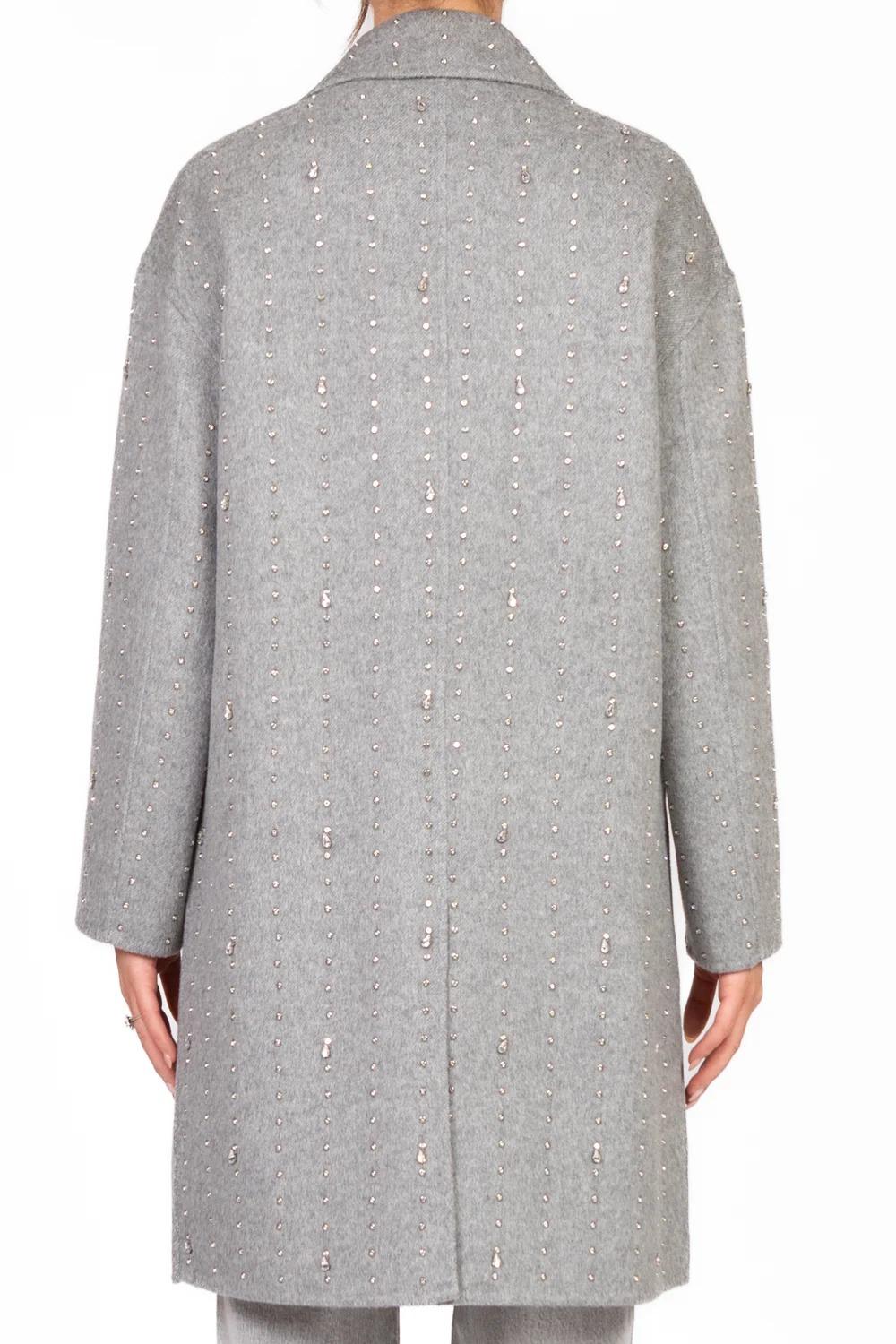 Vicolo - Cappotto hand made con applicazioni Art. TF0033 GRIGIO TF0033 GRIGIO VICOLO 