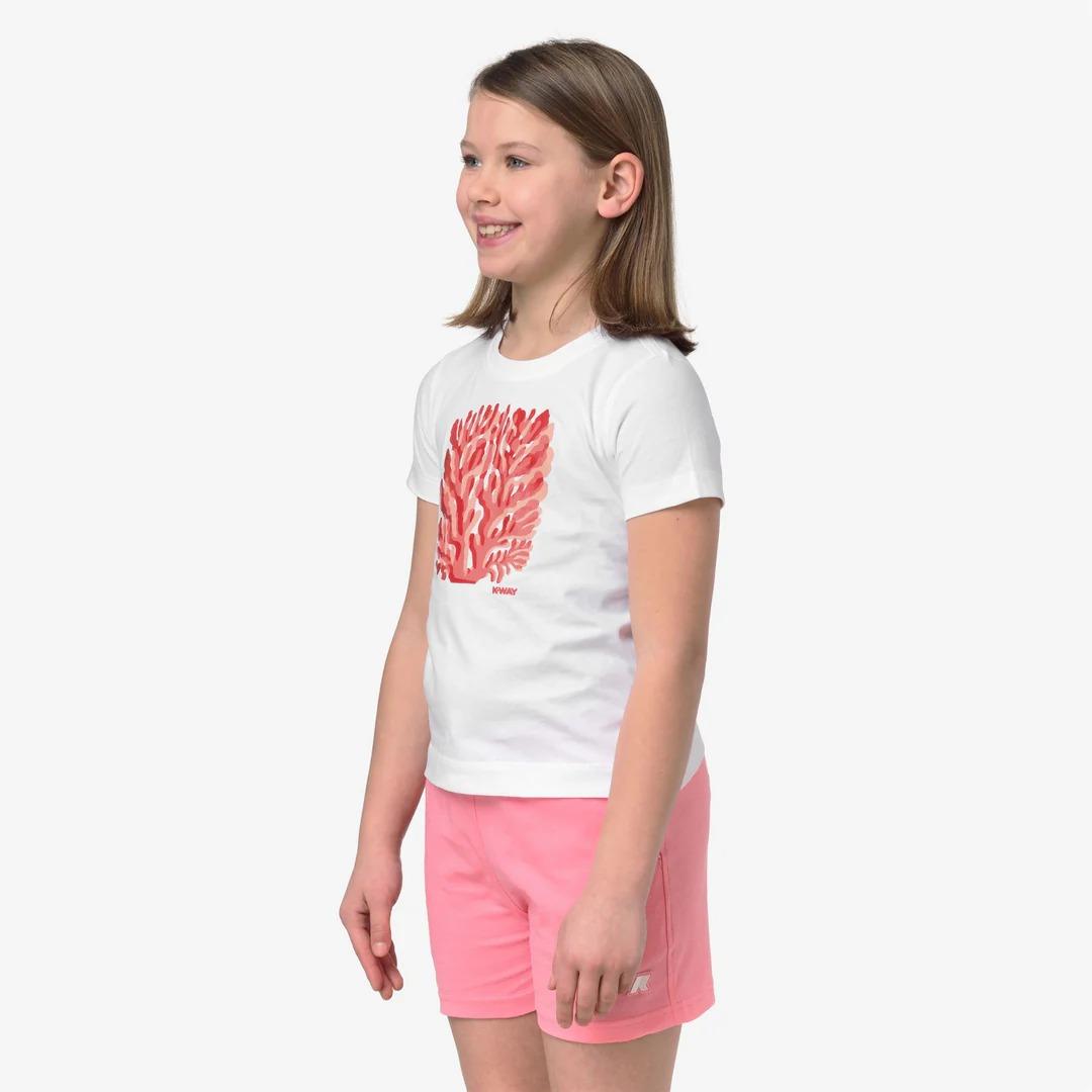 P. MELIS CORAIL JERSEY<BR/>WHITE K2151NW 001 K-WAY 