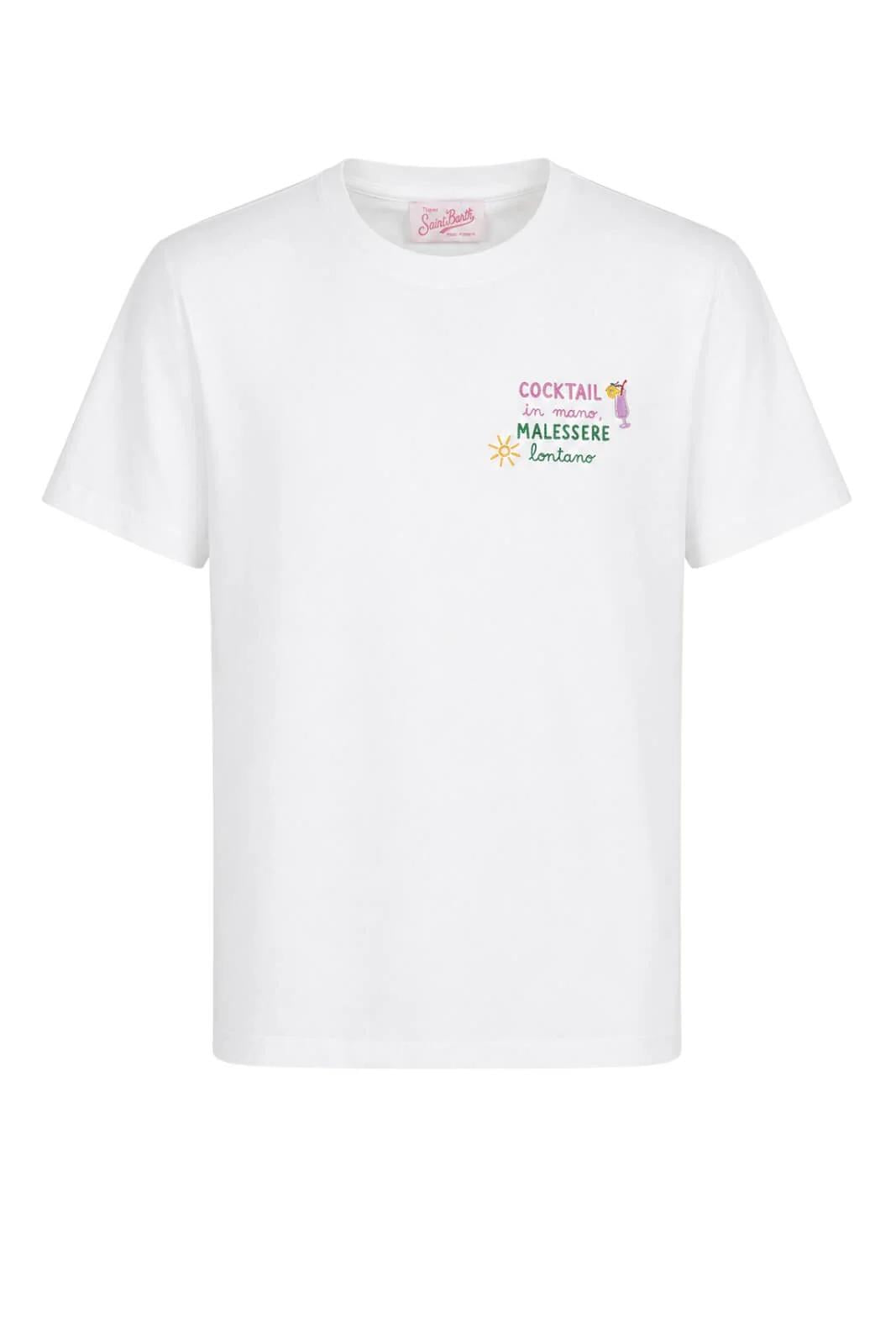 MC2 Saint Barth T-shirt Donna Cocktail Malessere EMI000108643L EMI0001 08643L MC2 SAINT BARTH 