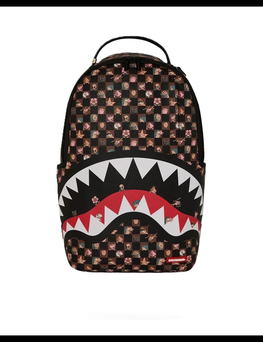 Sprayground<BR/>Zaino in ecopelle Peeking Characters Remix DLXSV 910B8768NSZ 910B8768NSZ V.UNICA SPRAYGROUND 
