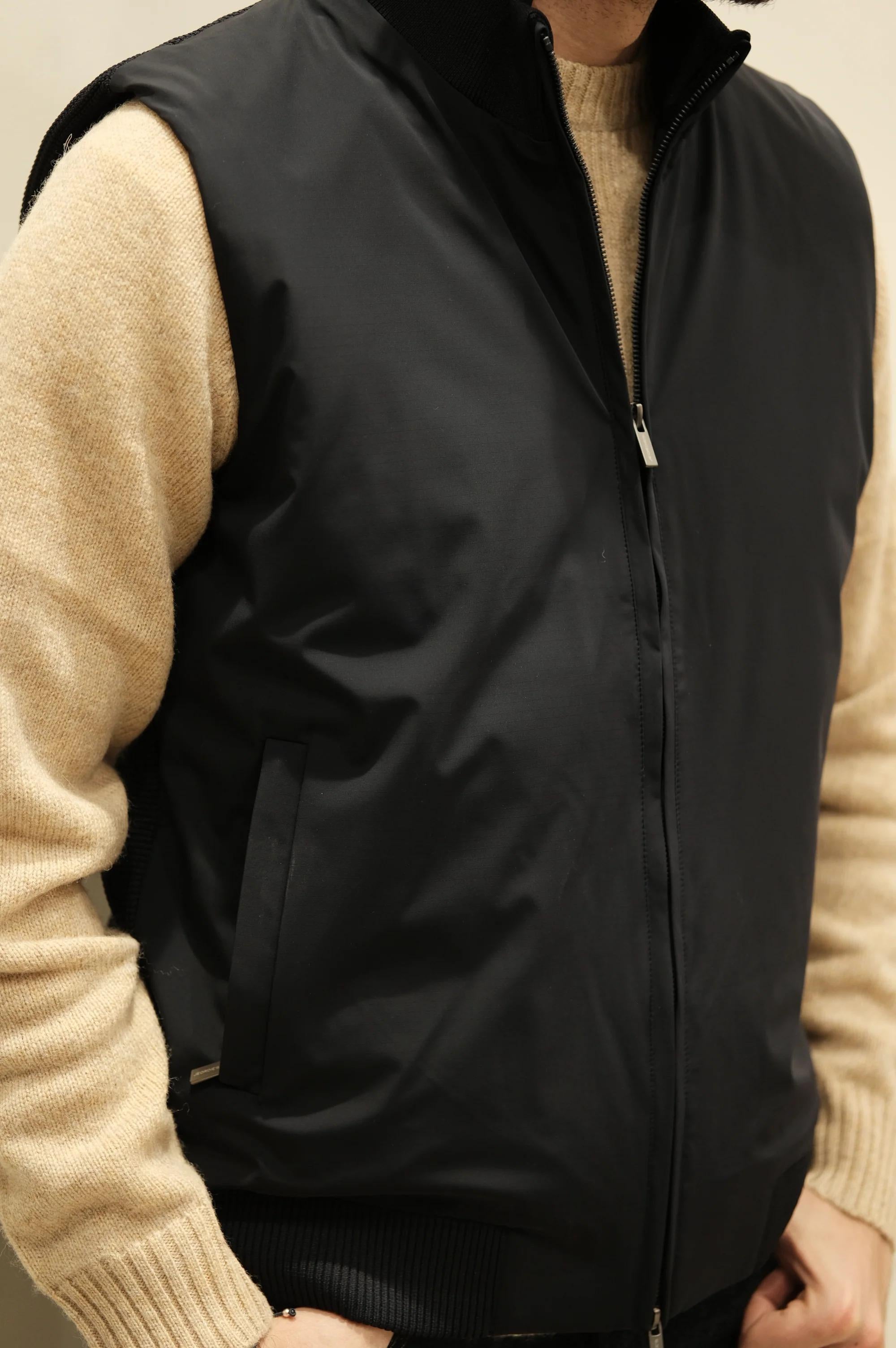 Jeordie's Gilet Nylon/Maglia Blu 00002-70761 400 JEORDIE'S 