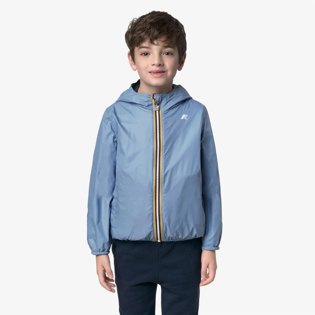 P. JAKE PLUS.2 REVERSIBLE<BR/>BLUE INSIGNIA-BLUE CIELO K61314W C52 K-WAY 