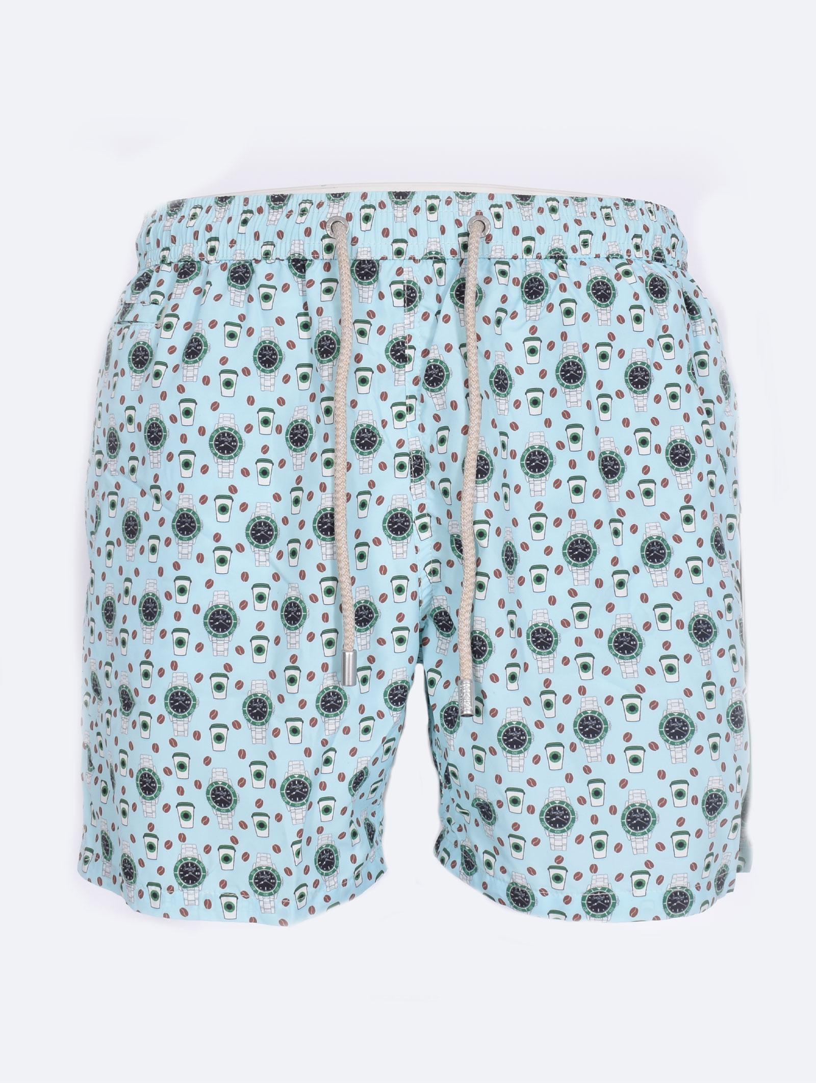 Costume bagno Mc2 Saint Barth watch starducks celeste LIG0003 01762H MC2 SAINT BARTH 