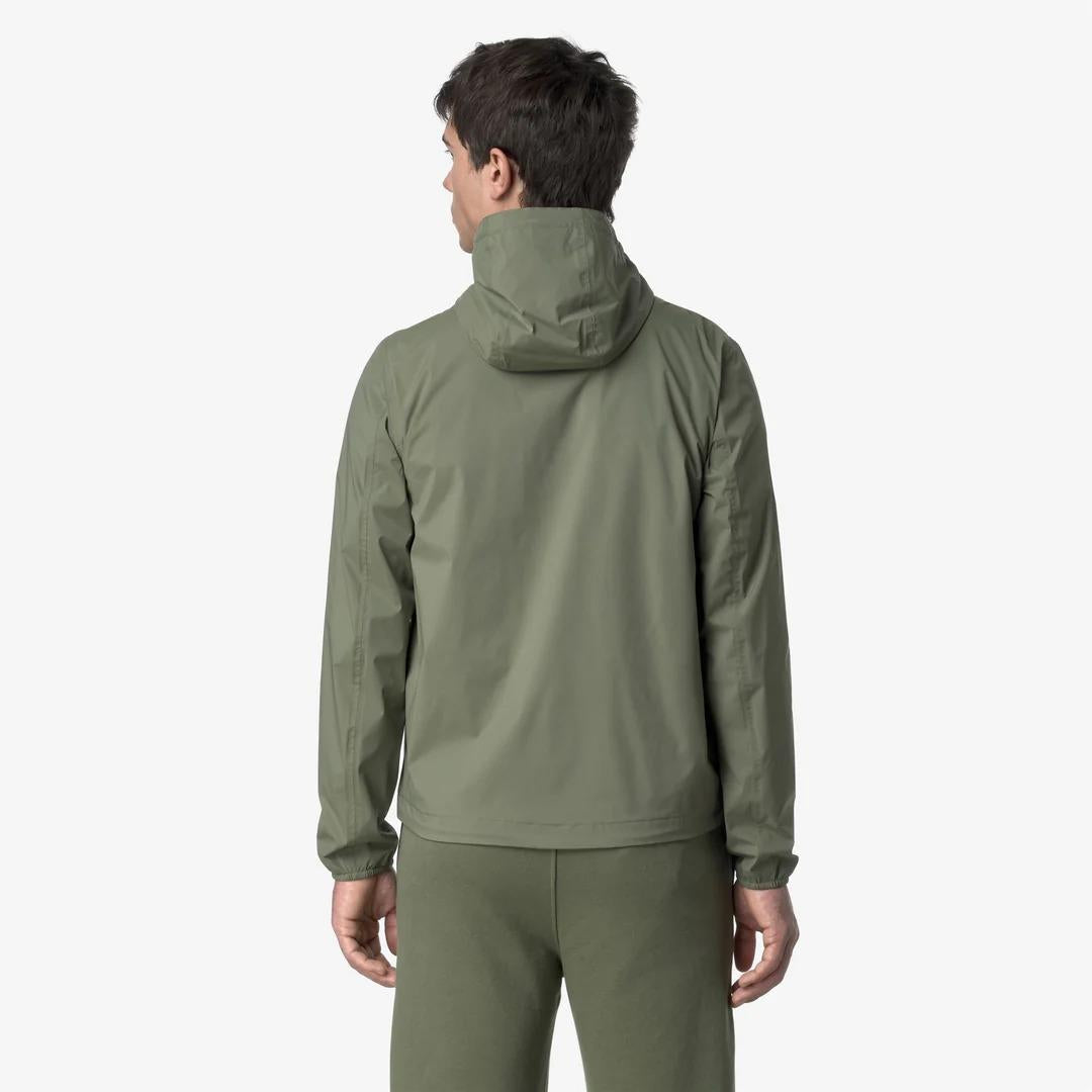JACK STRETCH NYLON JERSEY<BR/>GREEN LICHEN K3123UW V15 K-WAY 