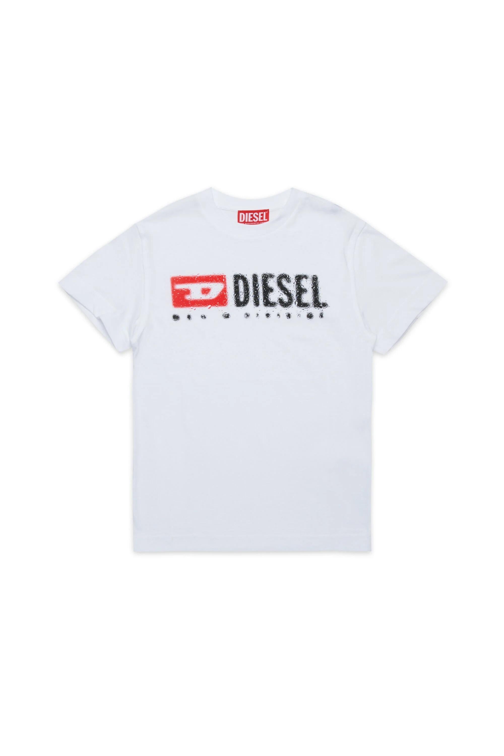 T-shirt diesel bambino tadjustk14 bianca J02475-00YI9 K100 DIESEL 