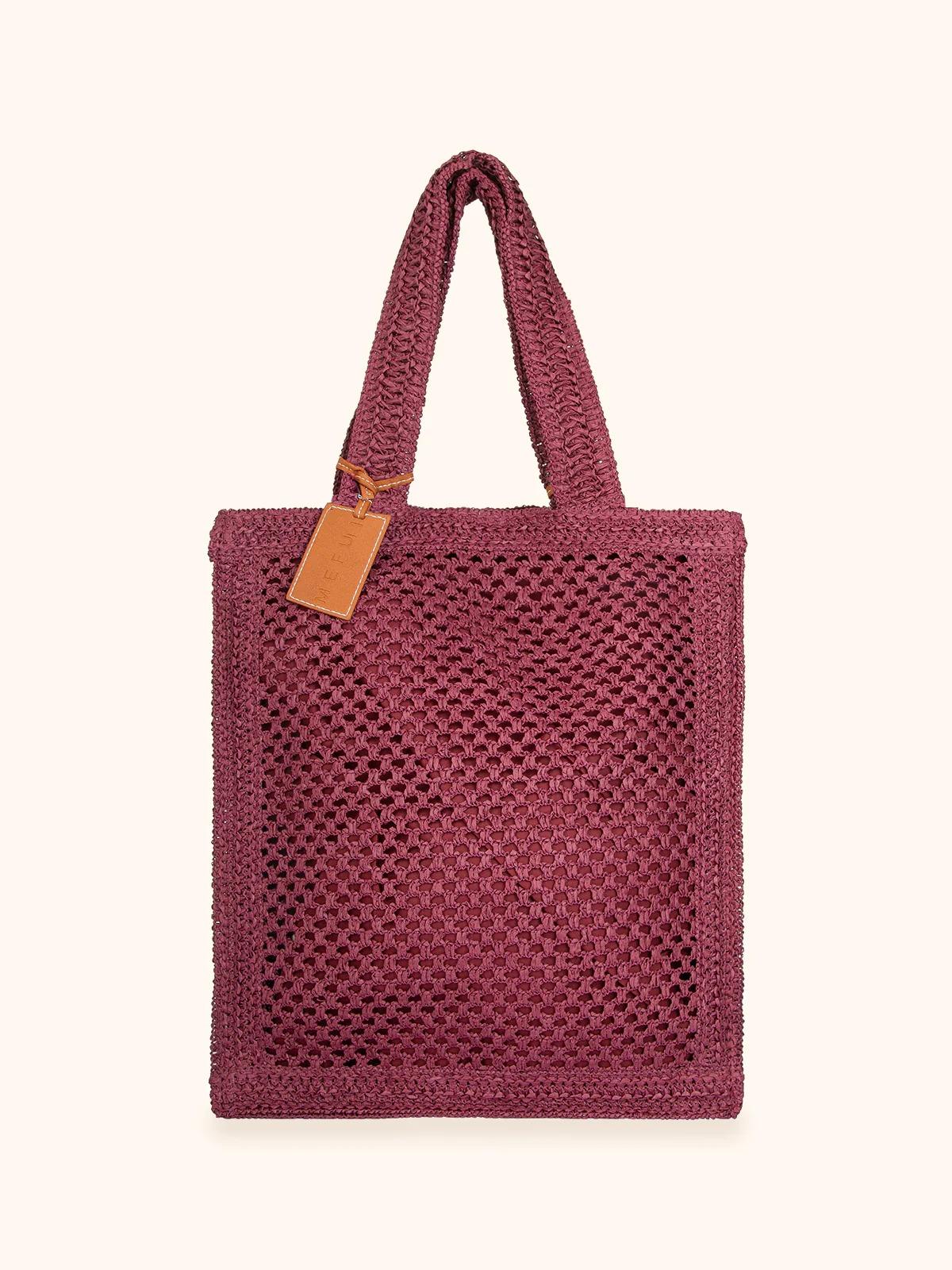 Beachbag Donna Me Fui Plum SW0050-PL MA26-SW0050 PL ME FUI 