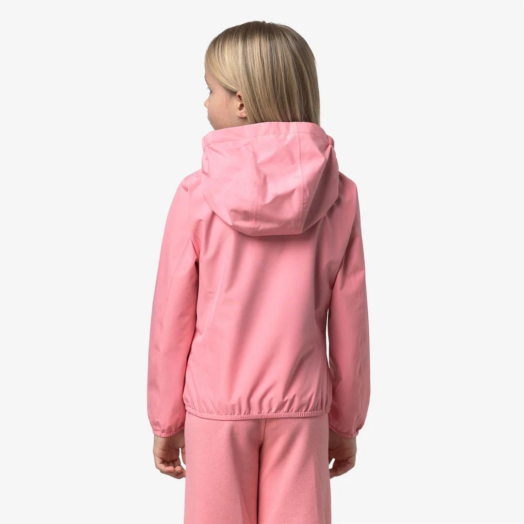 P. LILY STRETCH POLY JERSEY<BR/>PINK GERANIUM K2148NW Q28 K-WAY 