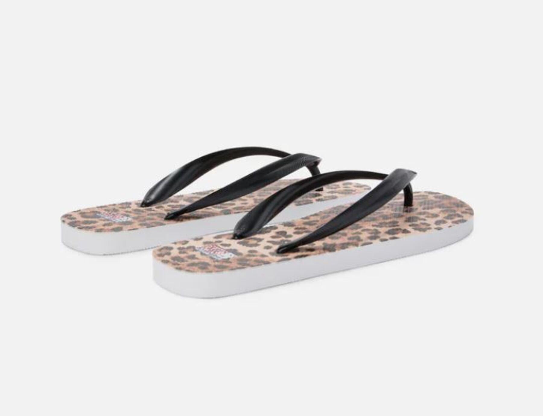Infradito Alma con stampa animalier ALM0001 00427L MC2 SAINT BARTH 