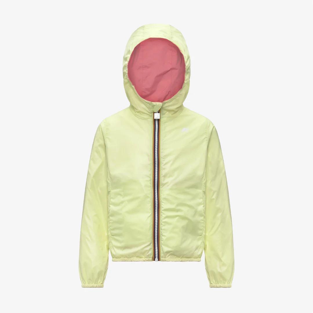 P. LILY PLUS.2 REVERSIBLE<BR/>PINK GERANIUM-YELLOW LIME K61313W C0W K-WAY 