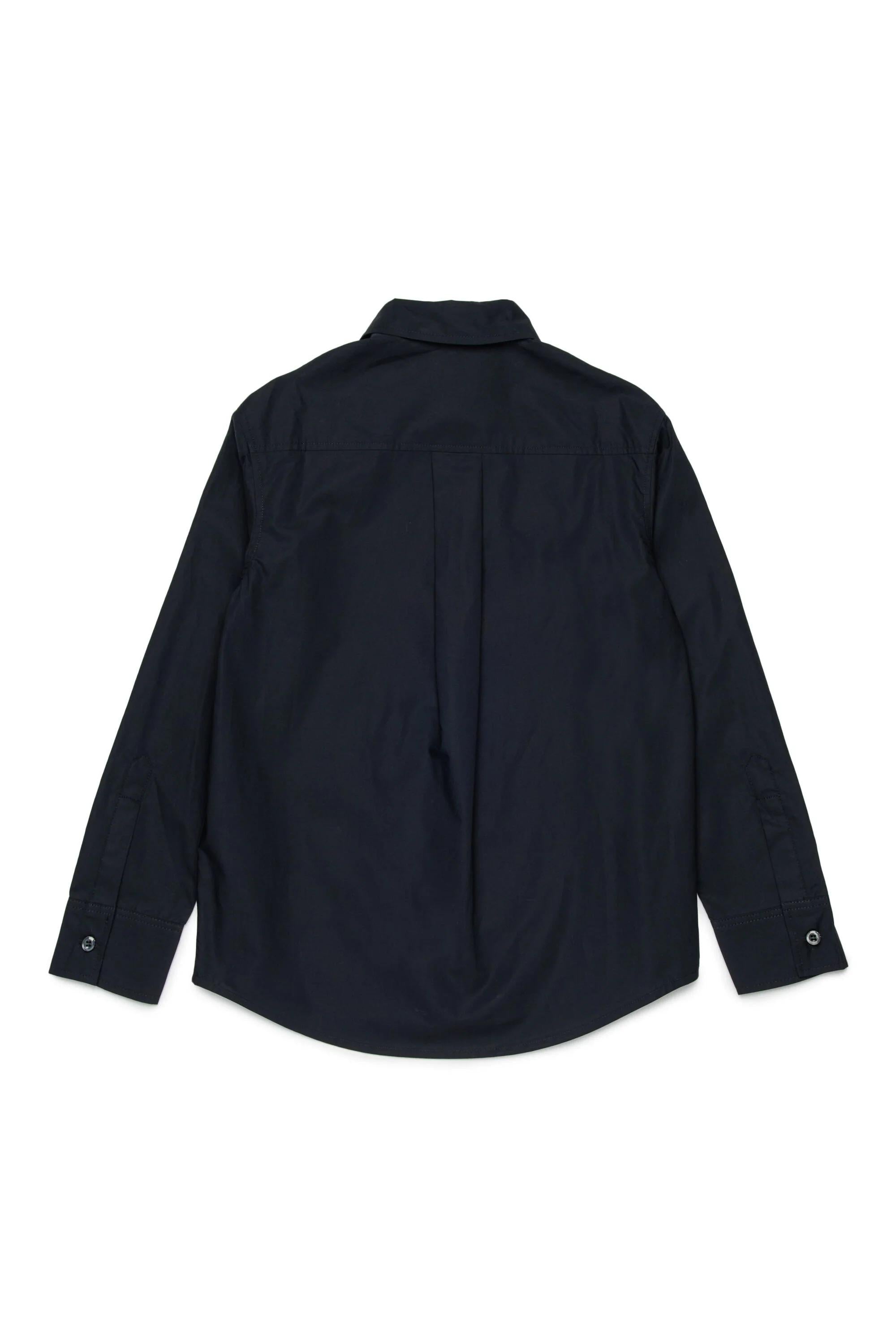 DSQUARED2<BR/>Camicia a maniche lunghe con logo nera DQ3225-D007D DQ900 DSQUARED KID 