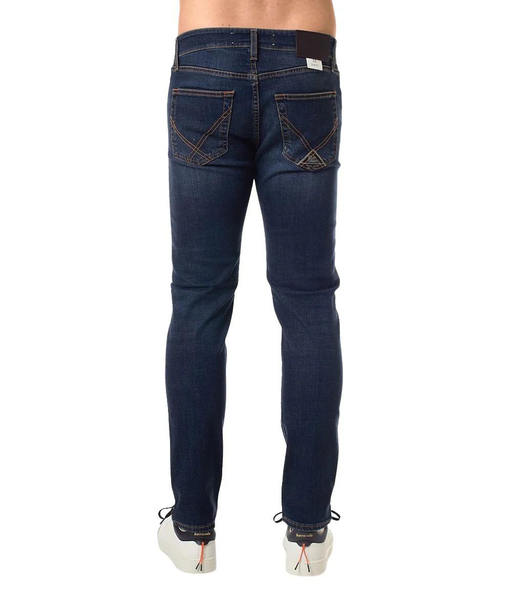 Roy Roger's Jeans 517 Denim Elasticizzato Carlin RRU075D0210005 Blu RRU75D0210005 C0999 ROY ROGER'S 