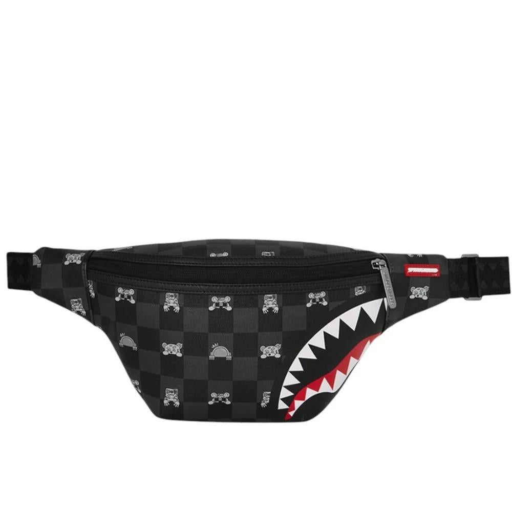 SPRAYGROUND Marsupio GRAY PEEKING CHARACTER CHECK SAVVY 910B8912NSZ 910B8912NSZ V.UNICA SPRAYGROUND 