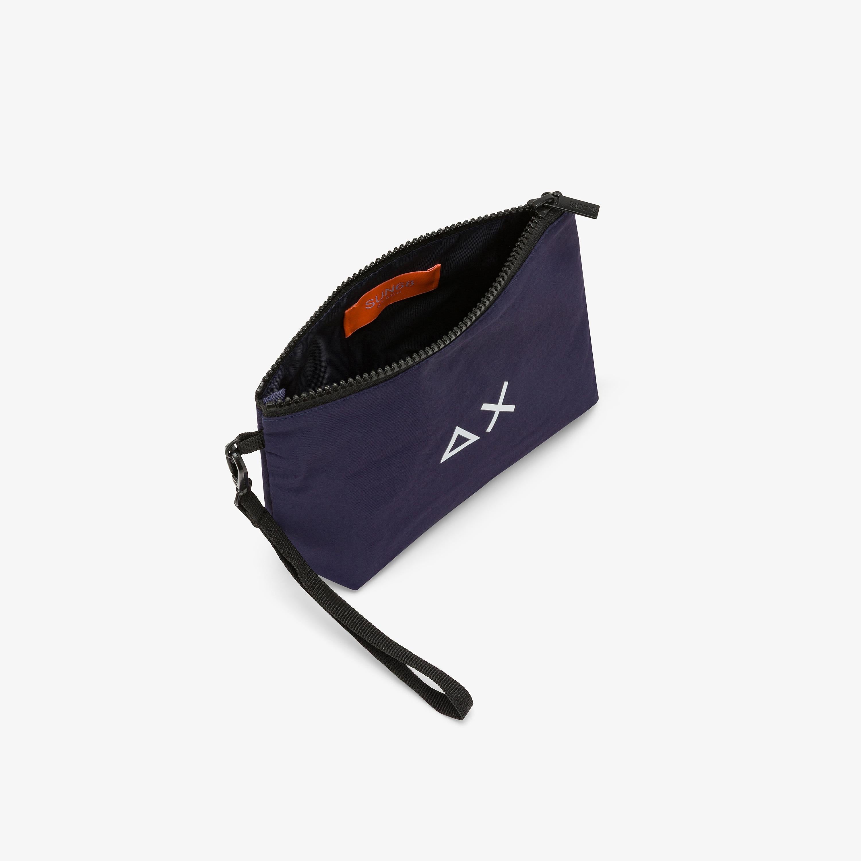 SUN68 Nylon pochette Navy Blue W36101 07 SUN 68 