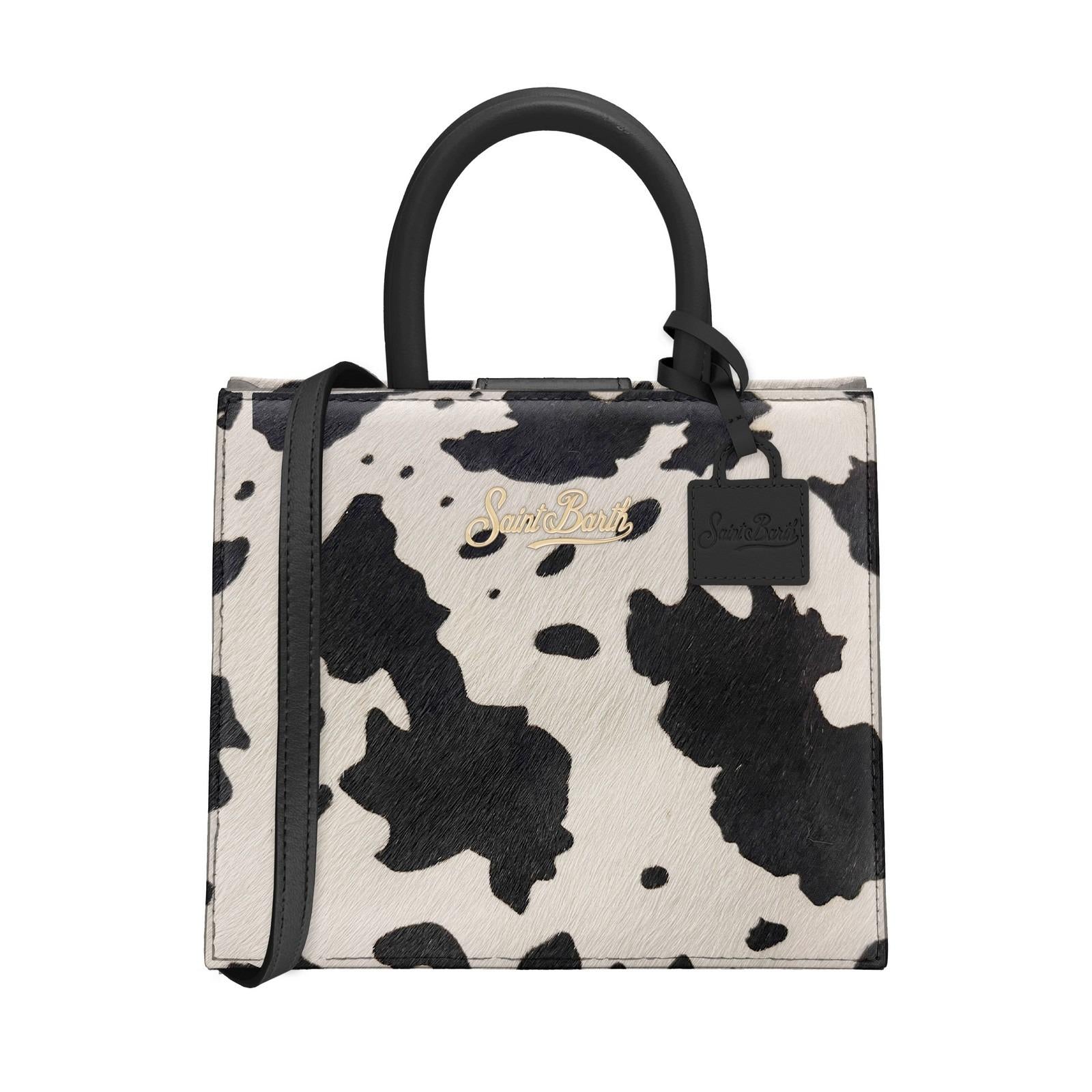 Borsa a mano Piccola Mc2 Saint Barth in Cavallino Muccati art. Shop Bag Mini Cow Brushed Leather 10 SHBM0002 00509I MC2 SAINT BARTH 