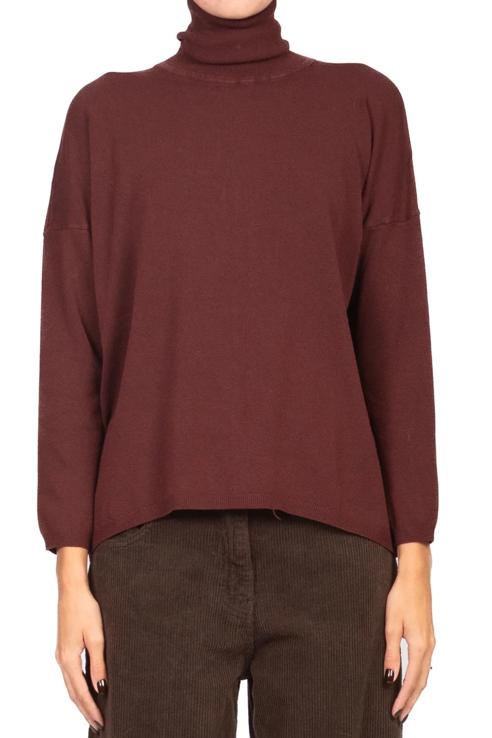 Vicolo - Maglia collo alto Art. 22202F BORDEAUX 22202F BORDEAUX VICOLO 