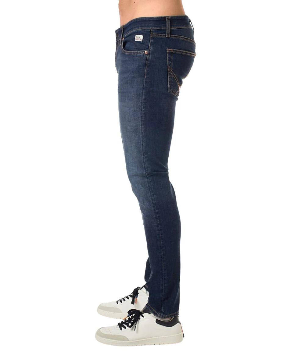 Roy Roger's Jeans 517 Denim Elasticizzato Carlin RRU075D0210005 Blu RRU75D0210005 C0999 ROY ROGER'S 