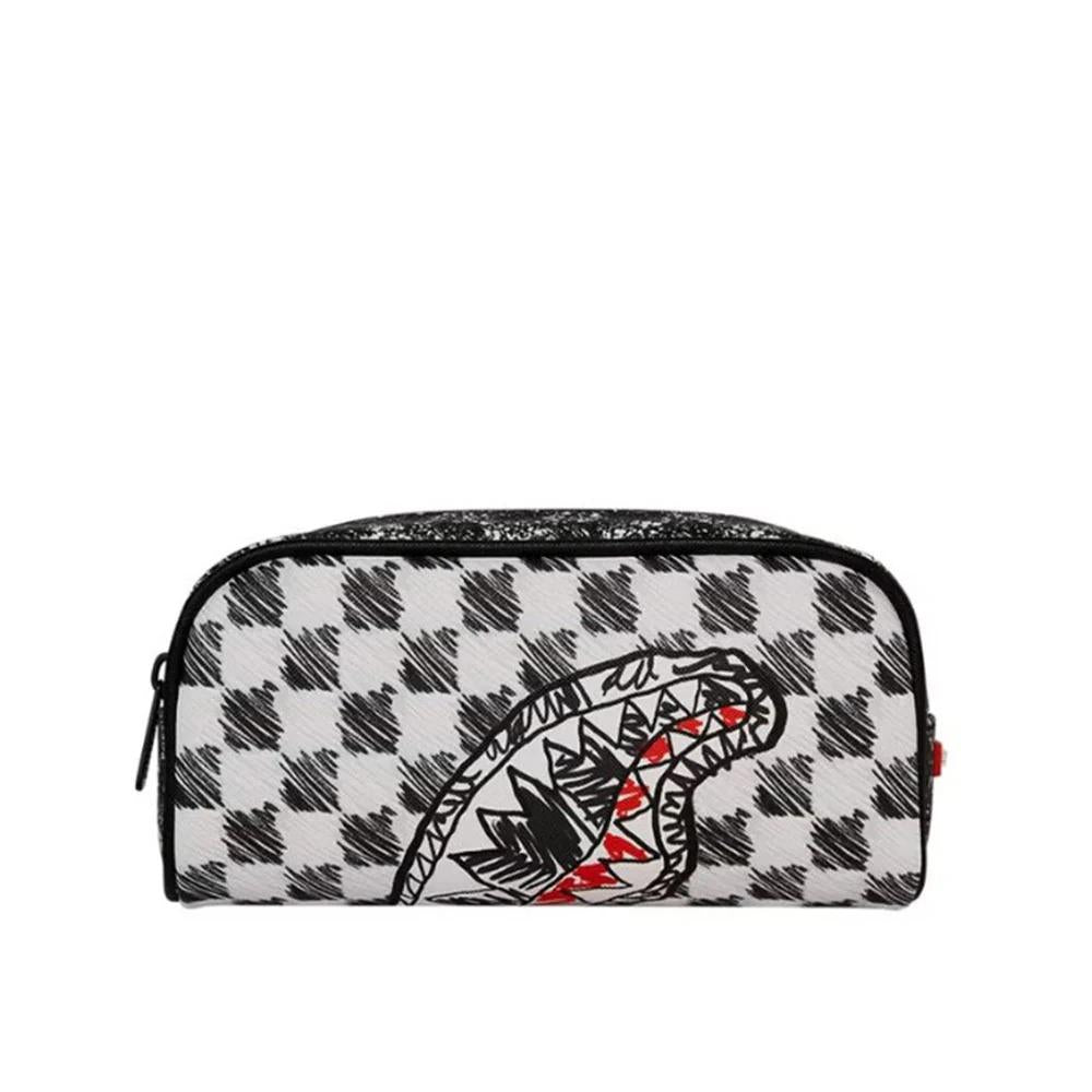 Astuccio mix and match scribble pouch 910B7899NSZ BLACK/WHITE SPRAYGROUND 