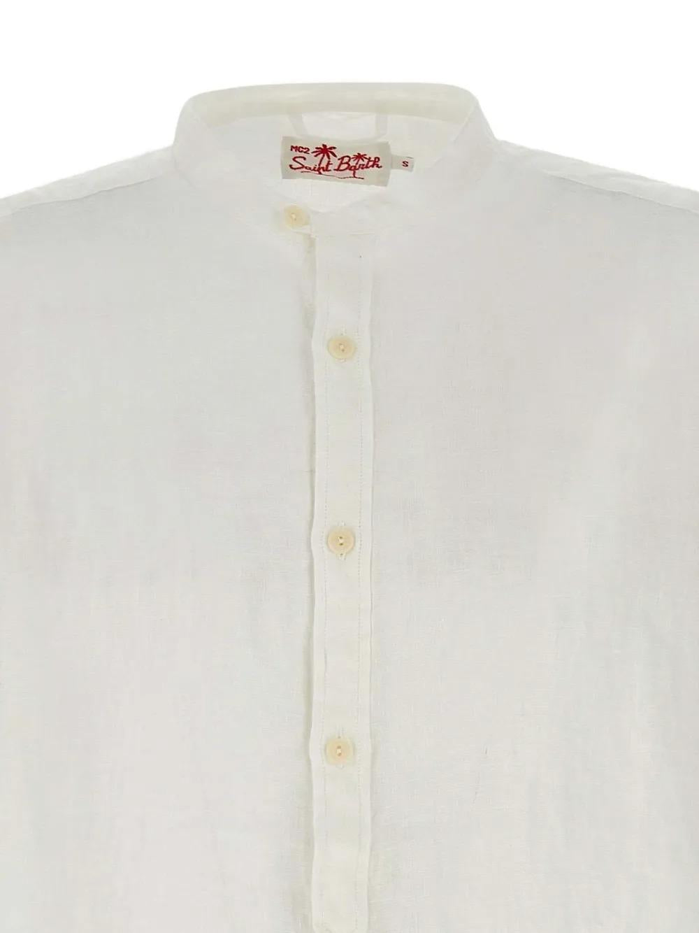 MC2 Saint Barth Camicia in lino NAX000100814L crema NAX0001 00814L MC2 SAINT BARTH 