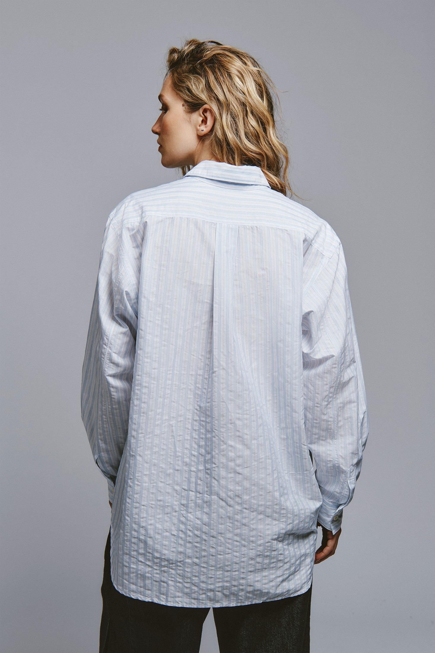 EVA X ROY ROGER'S -CAMICIA GARÇON A RIGHE RND90352T8180124 C0121 ROY ROGER'S 