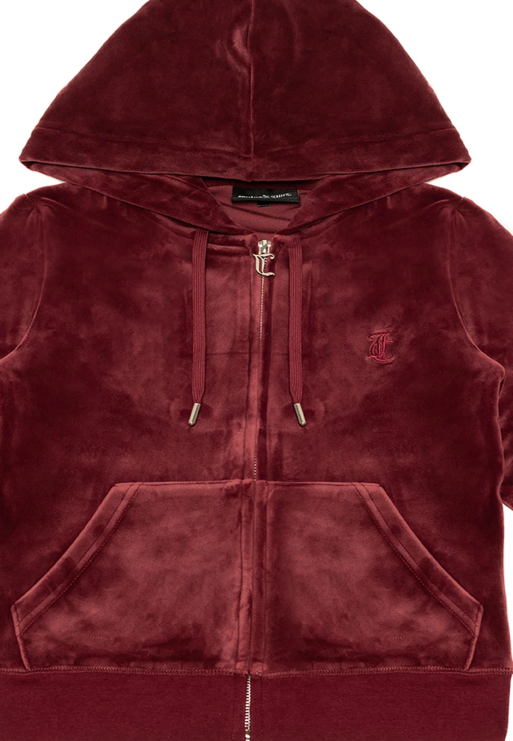 Juicy Couture robertson hoodie classic bordeaux VEJB70001WPF WT1 JUICY COUTURE 