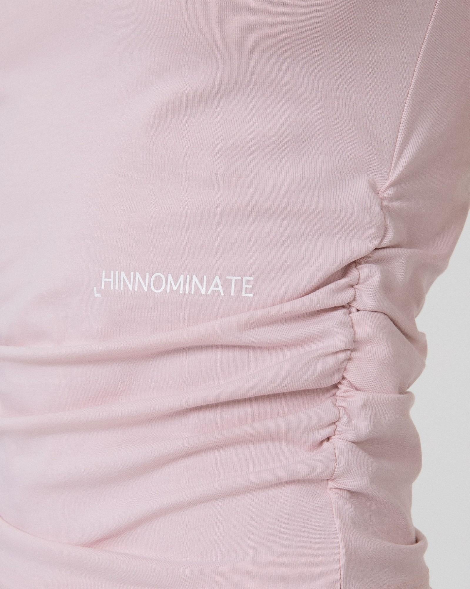 T-Shirt In Bielastico Con Fianchi Arricciati  Nude HINNOMINATE HMABW02479-PTTS0059 RO06 HINNOMINATE 