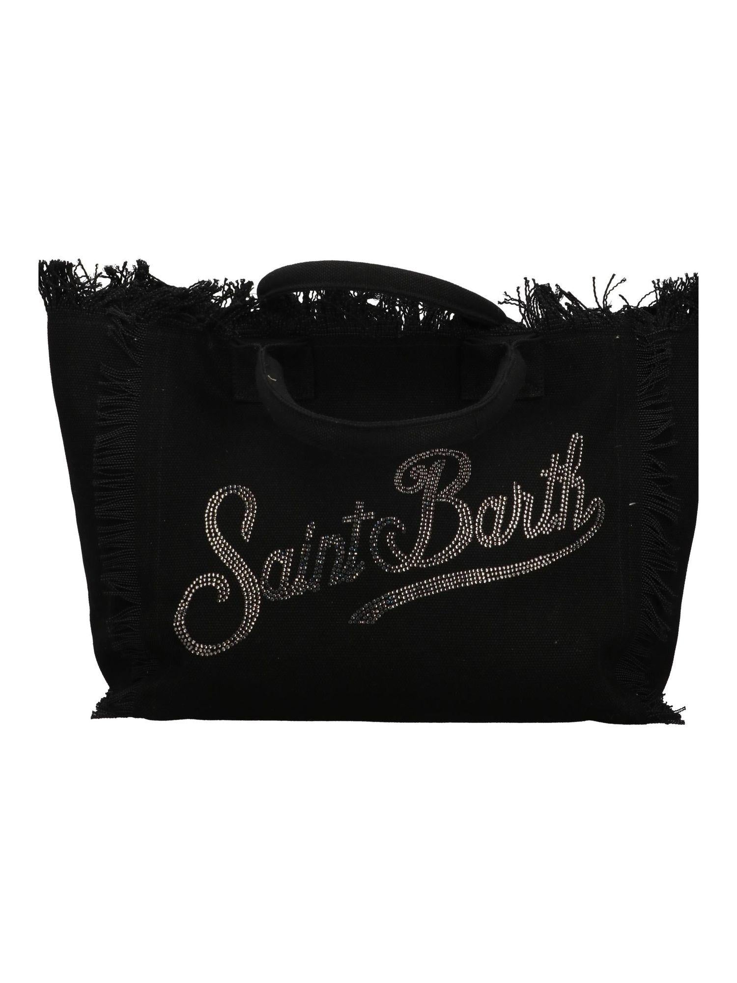 Borsa MC2 Saint Barth VANI001 02563L da donna nera. VANI001 02563L MC2 SAINT BARTH 