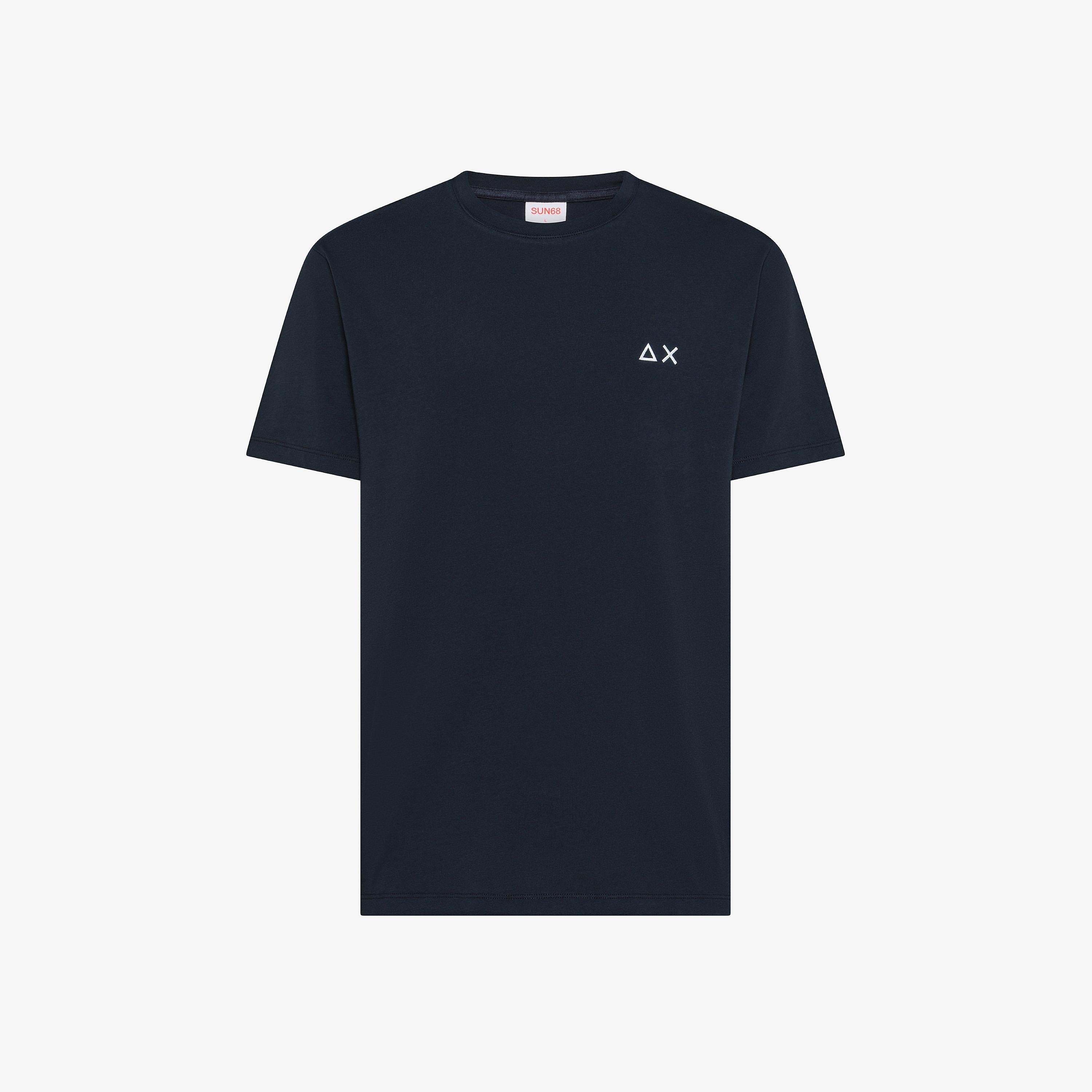 SUN68 T-shirt big logo Navy Blue T36104 07 SUN 68 