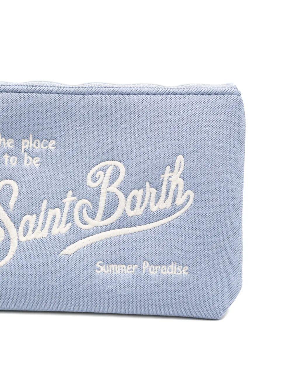 Pochette Mc2 Saint Barth ALI0008 01268L unisex celeste. ALI0008 01268L MC2 SAINT BARTH 