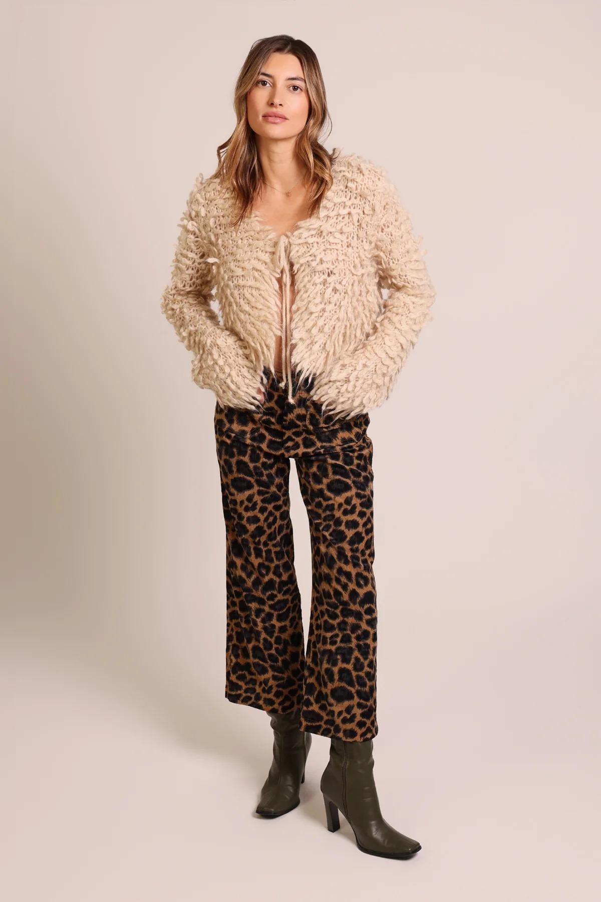 PANTALONE JILLY TRAFFIC PEOPLE MACULATO BLACK PWC12873001 BLACK TRAFFIC PEOPLE 