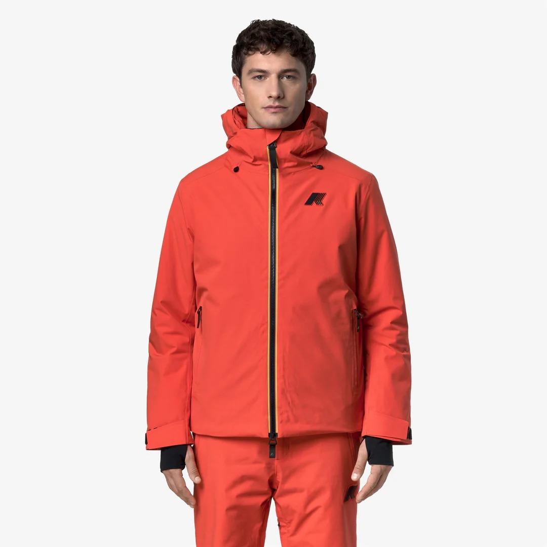 LESARCS 2L TWILL<BR/>ORANGE FIESTA K5123YW 415 K-WAY 