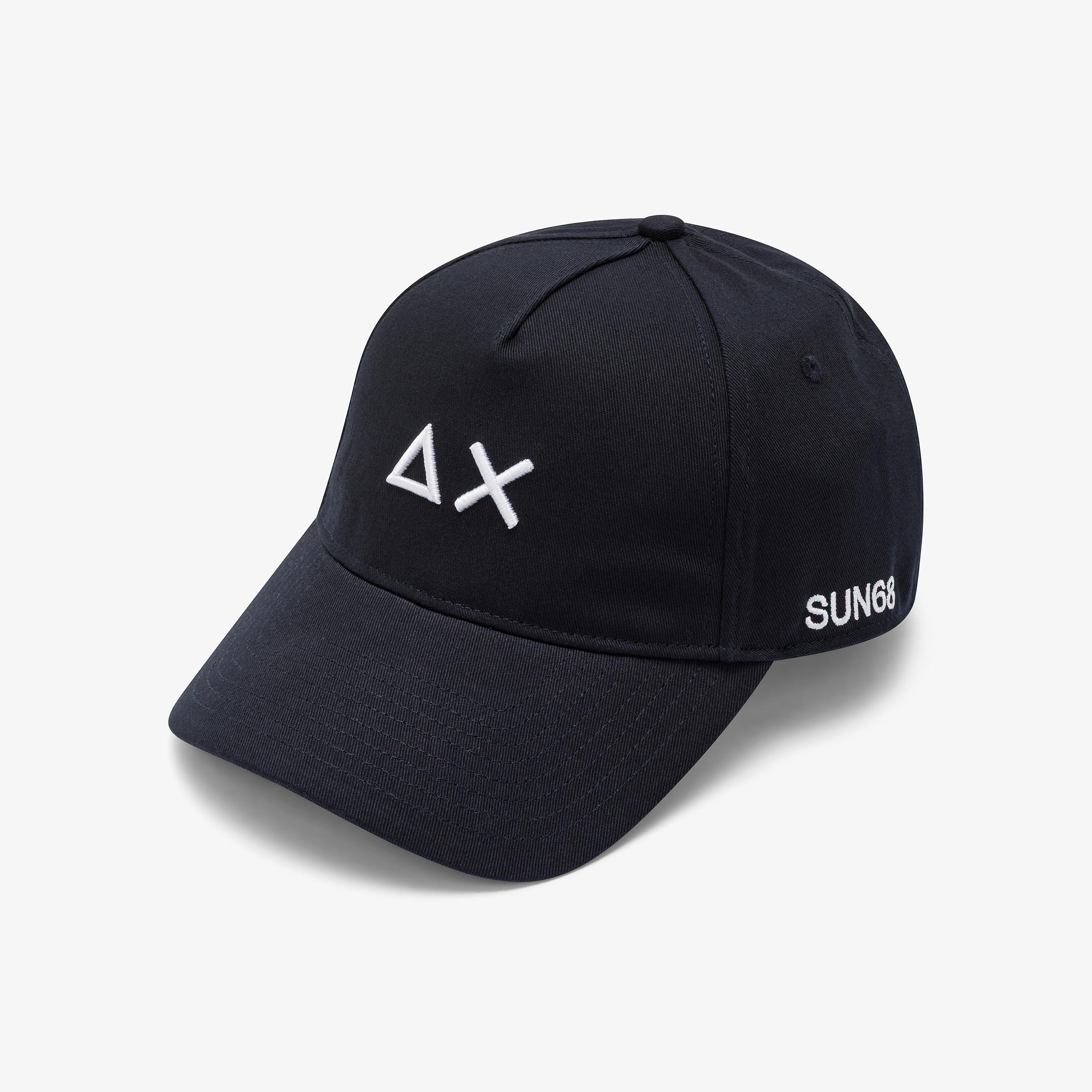 SUN68 Beach cap logo ax Navy Blue X36126 07 SUN 68 