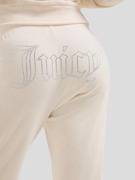 JUICY COUTURE TINA OUTLINE TRACKPANT BIANCO VIJH70699WPF J23 JUICY COUTURE 