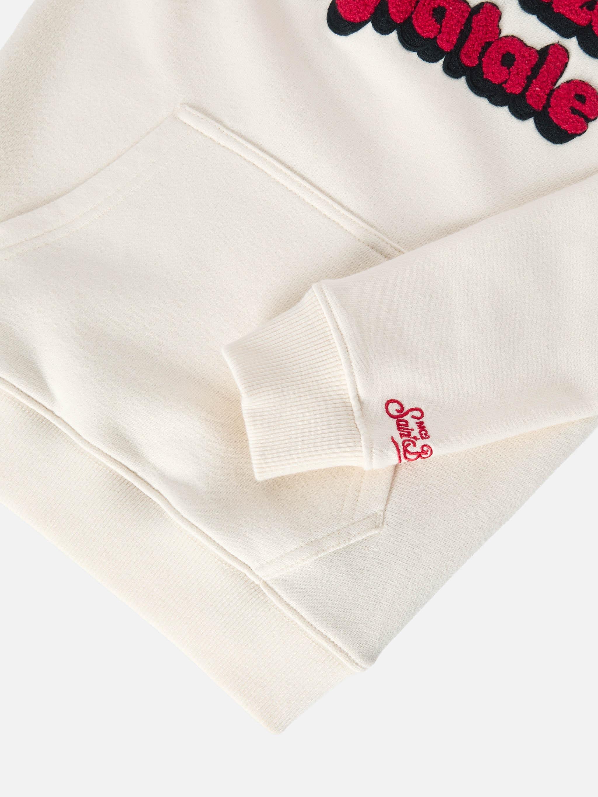 Felpa con cappuccio Oliver con stampa Vacanze di Natale | VACANZE DI NATALE SPECIAL EDITION OLI0001 02232I MC2 SAINT BARTH 